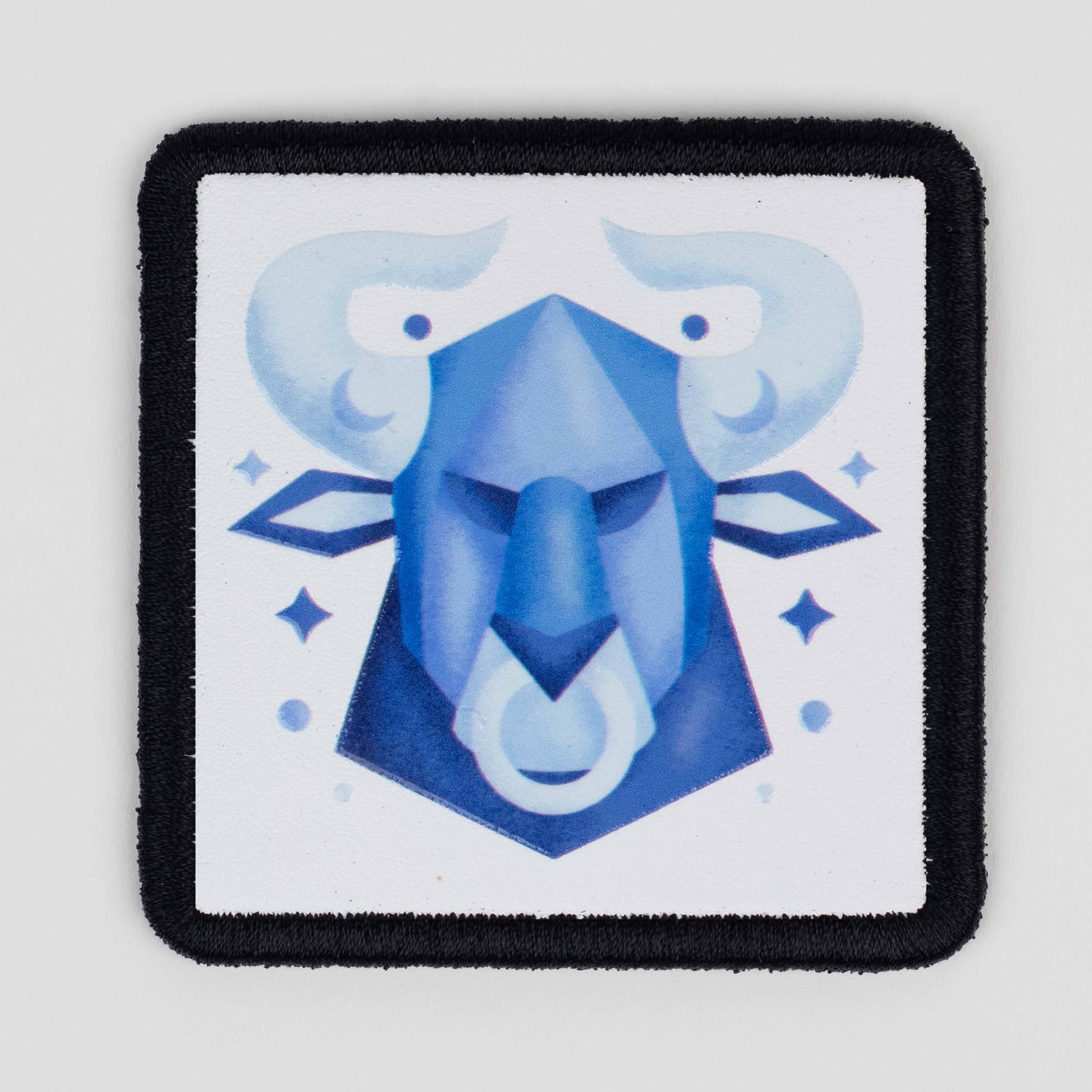Zodiac Series - Taurus White Patch