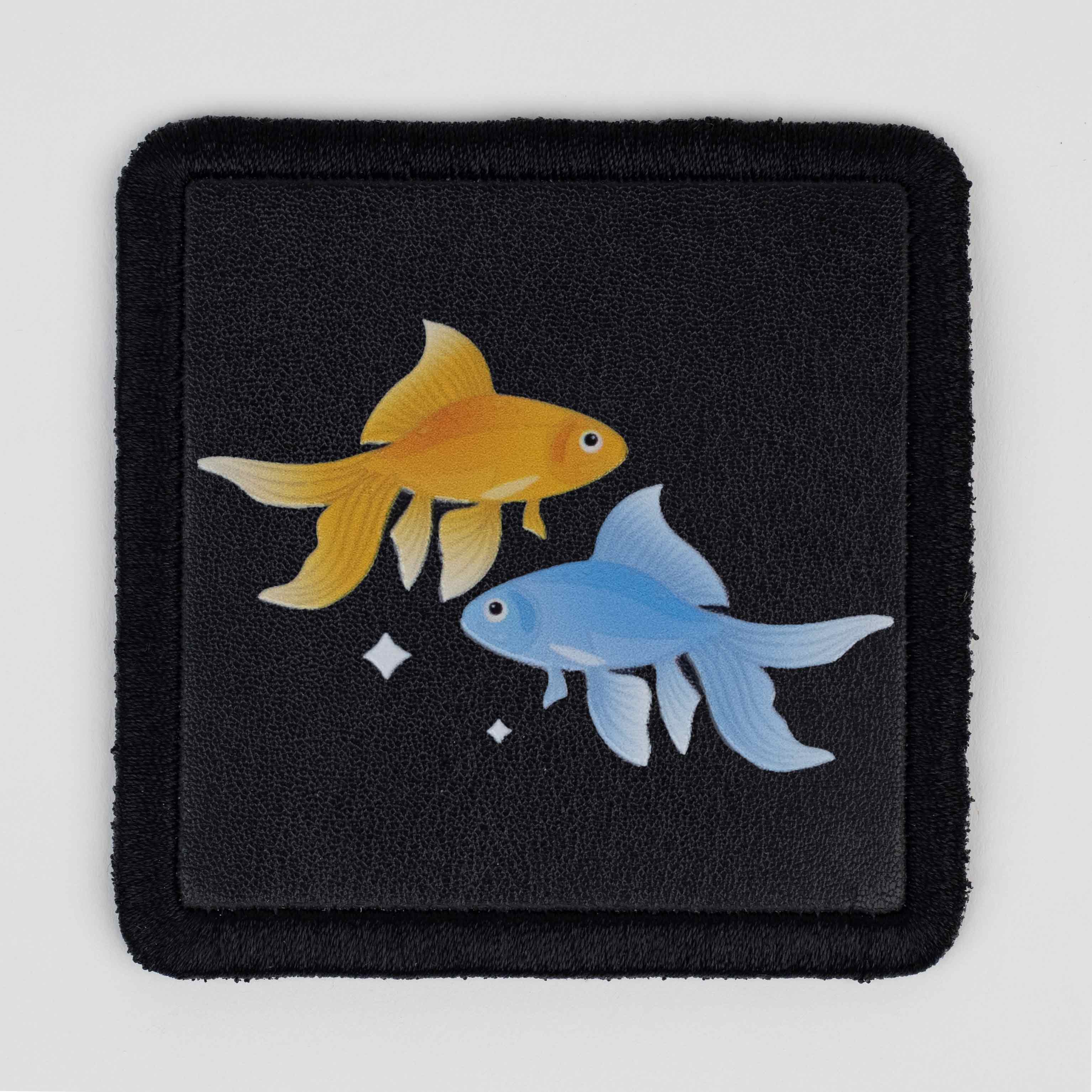 Zodiac Series - Pisces Black Patch