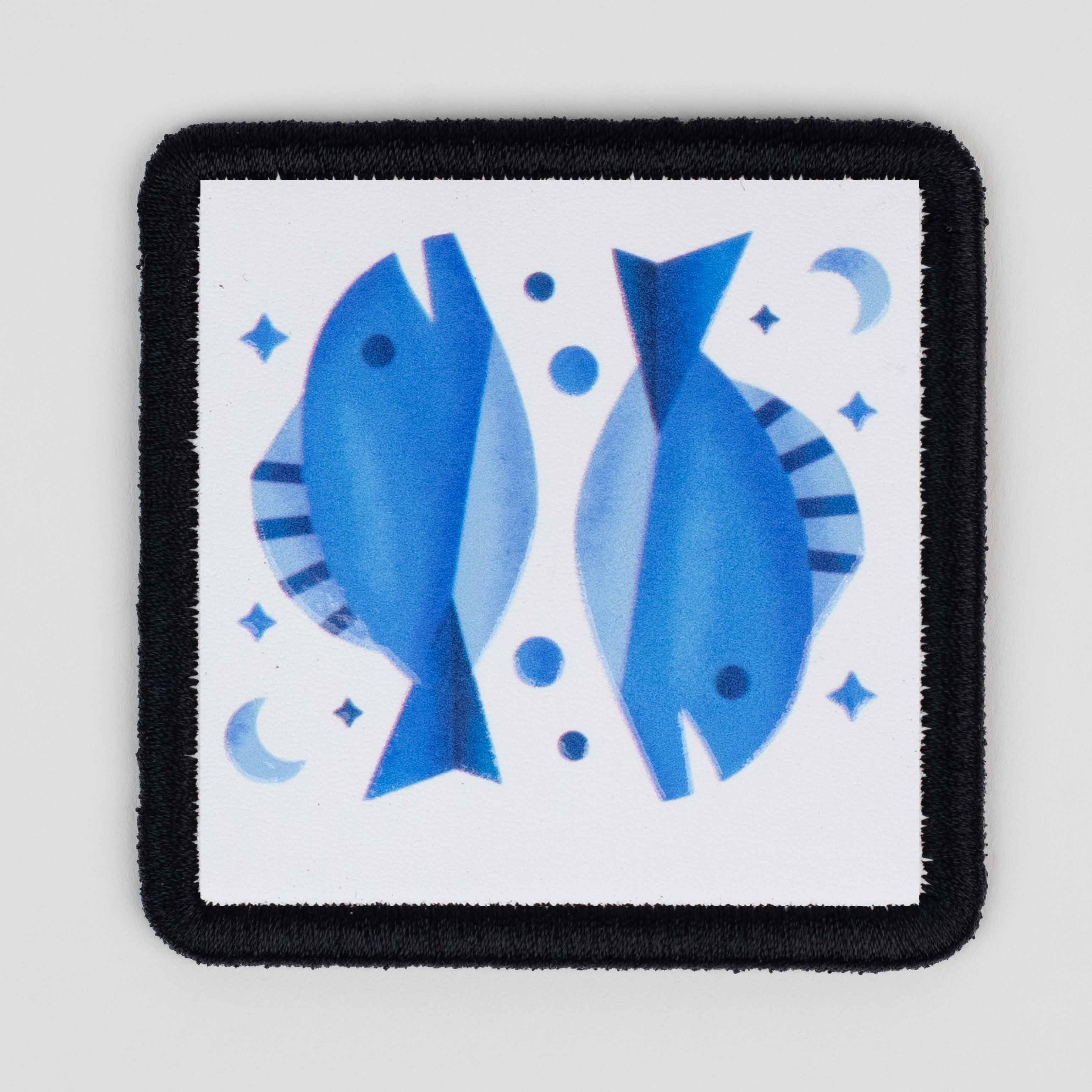Zodiac Series - Pisces White Patch