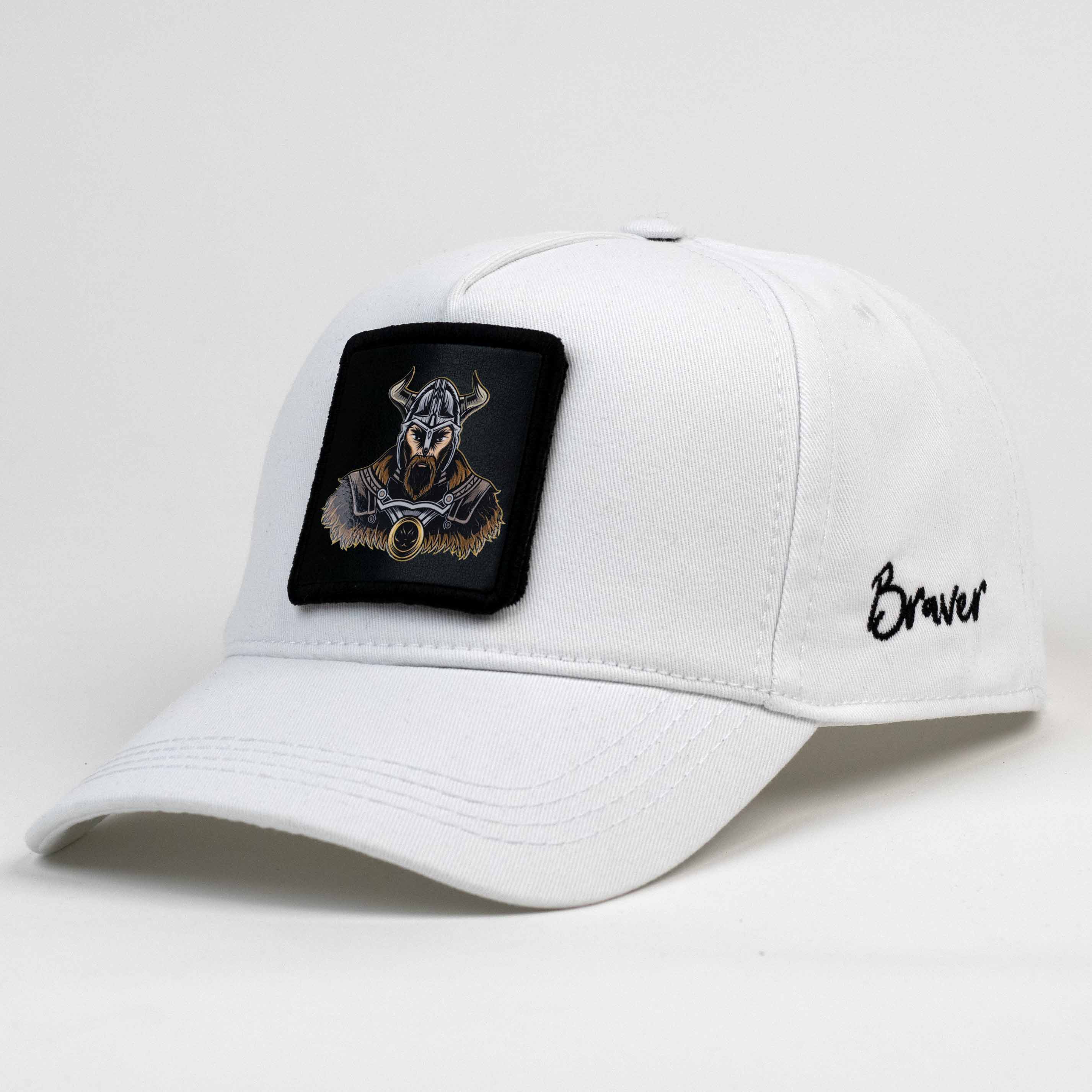 Warrior Viking White Cap