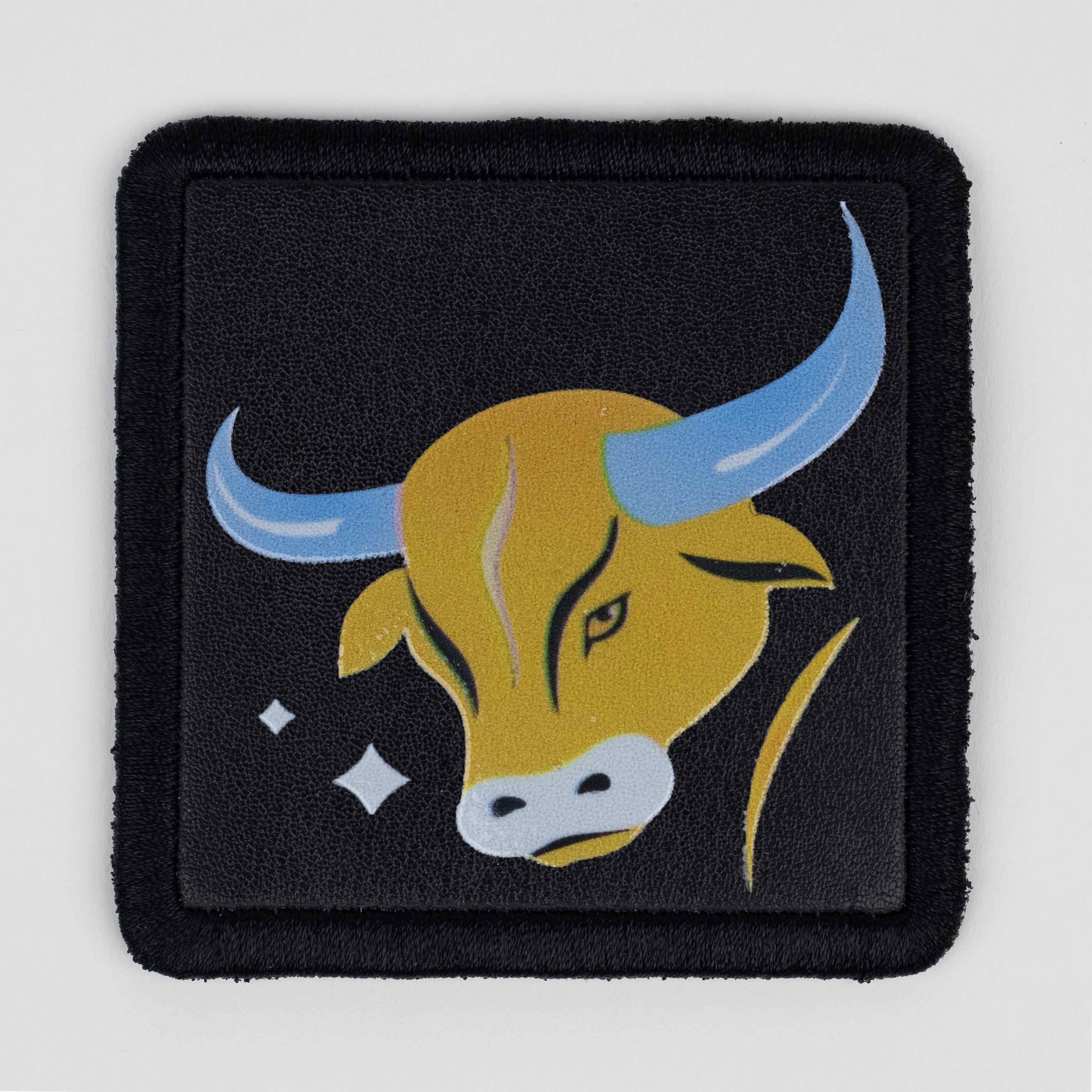 Zodiac Series - Taurus Black Patch