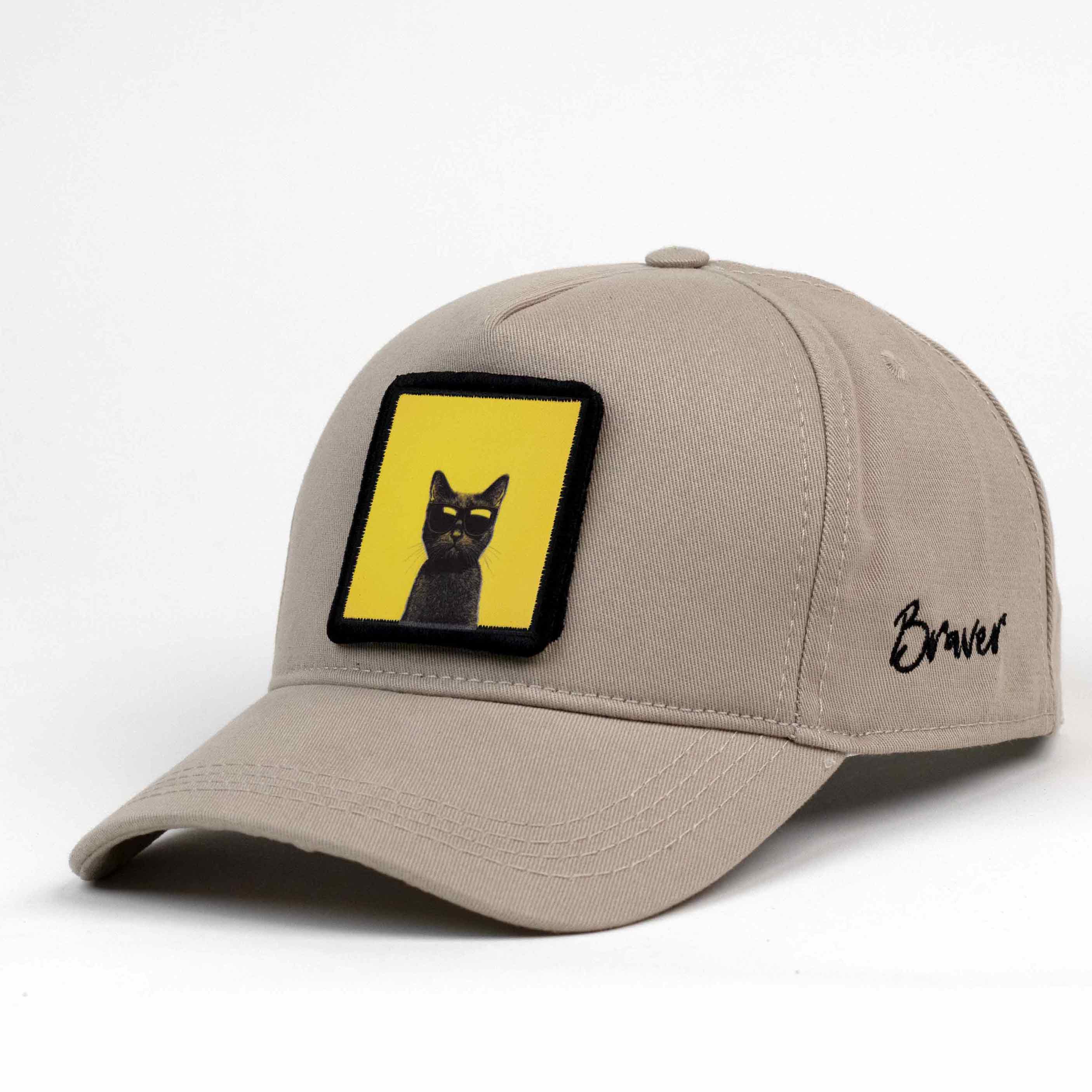 Cat Shadow Beige Cap