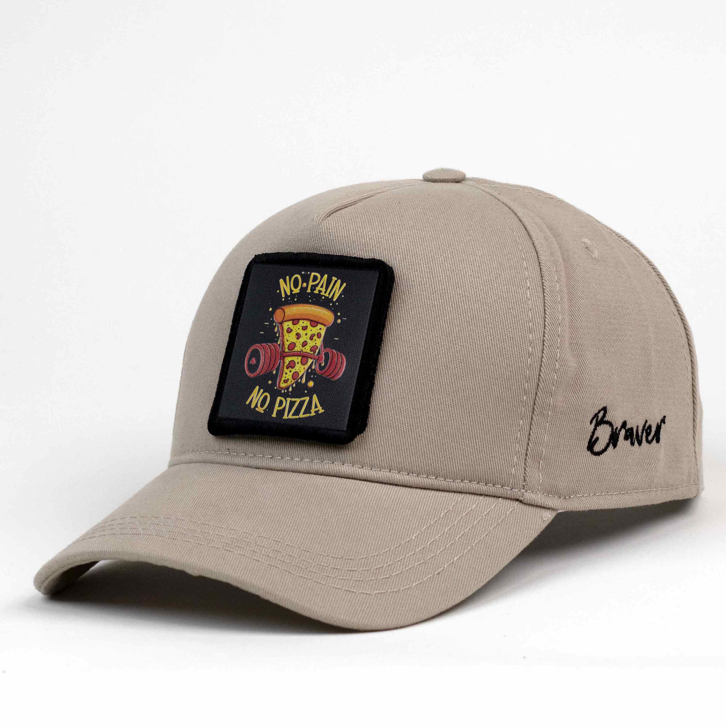 No Pain No Gain Beige Cap