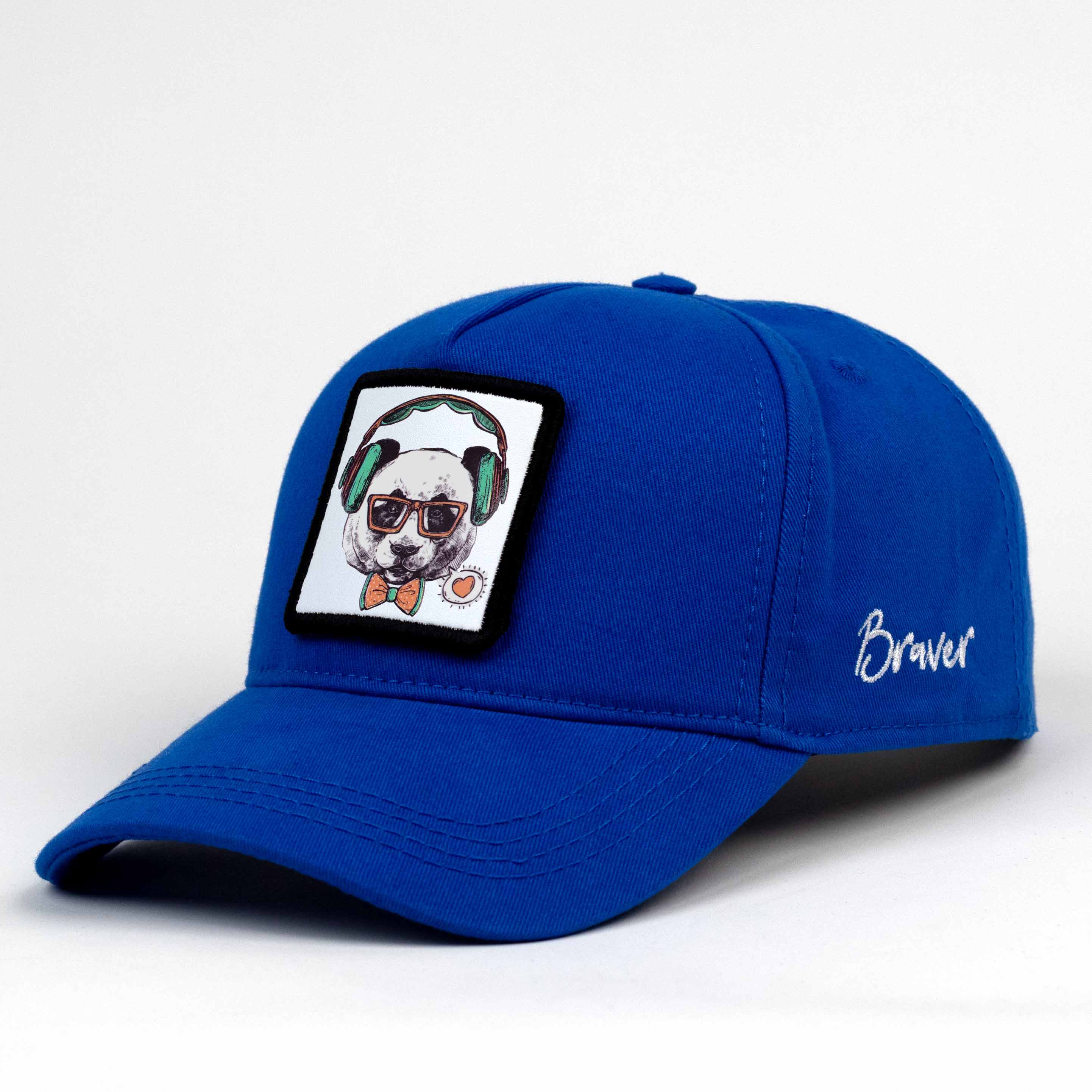 Relaxed Panda Blue Cap