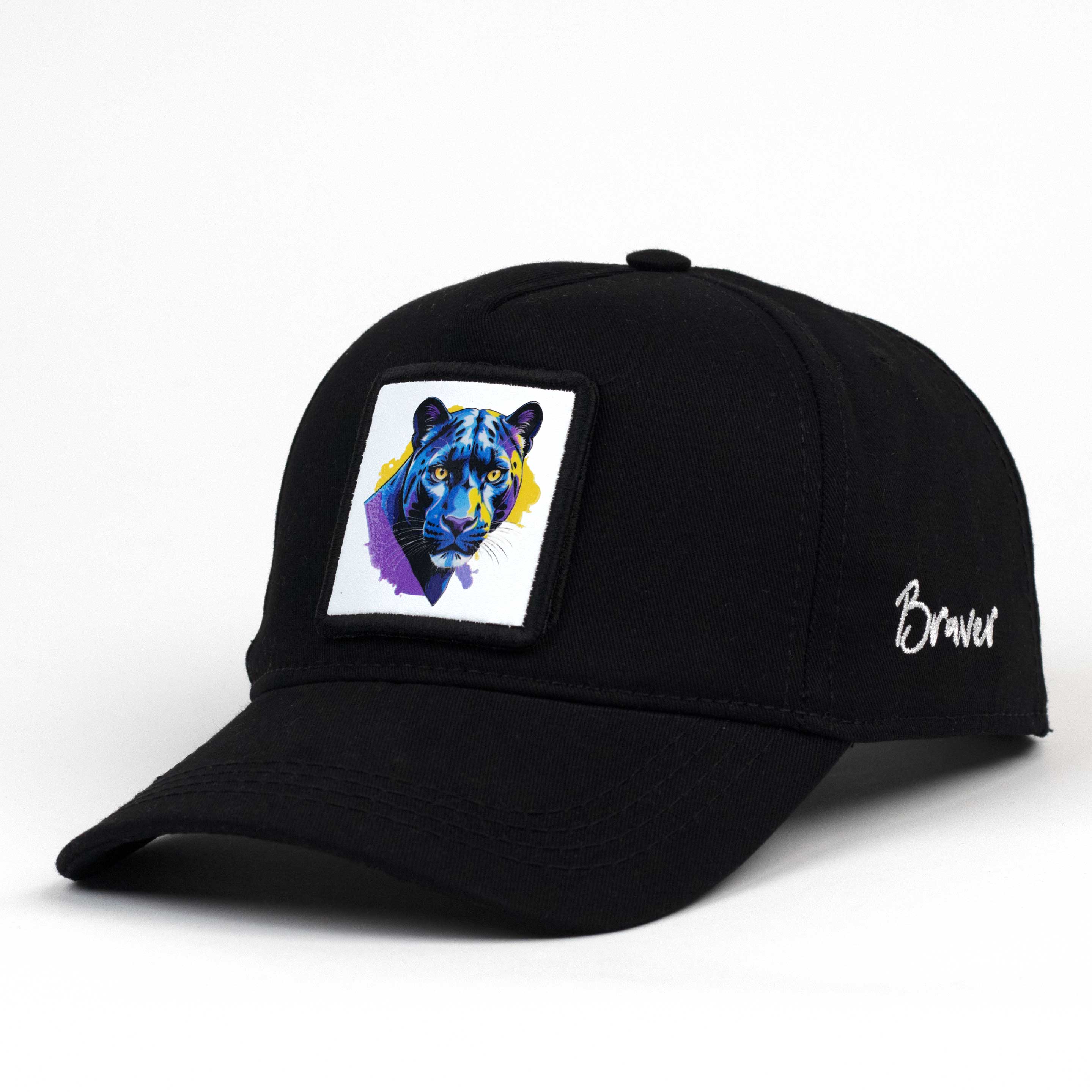 Colorful Panther Black Cap
