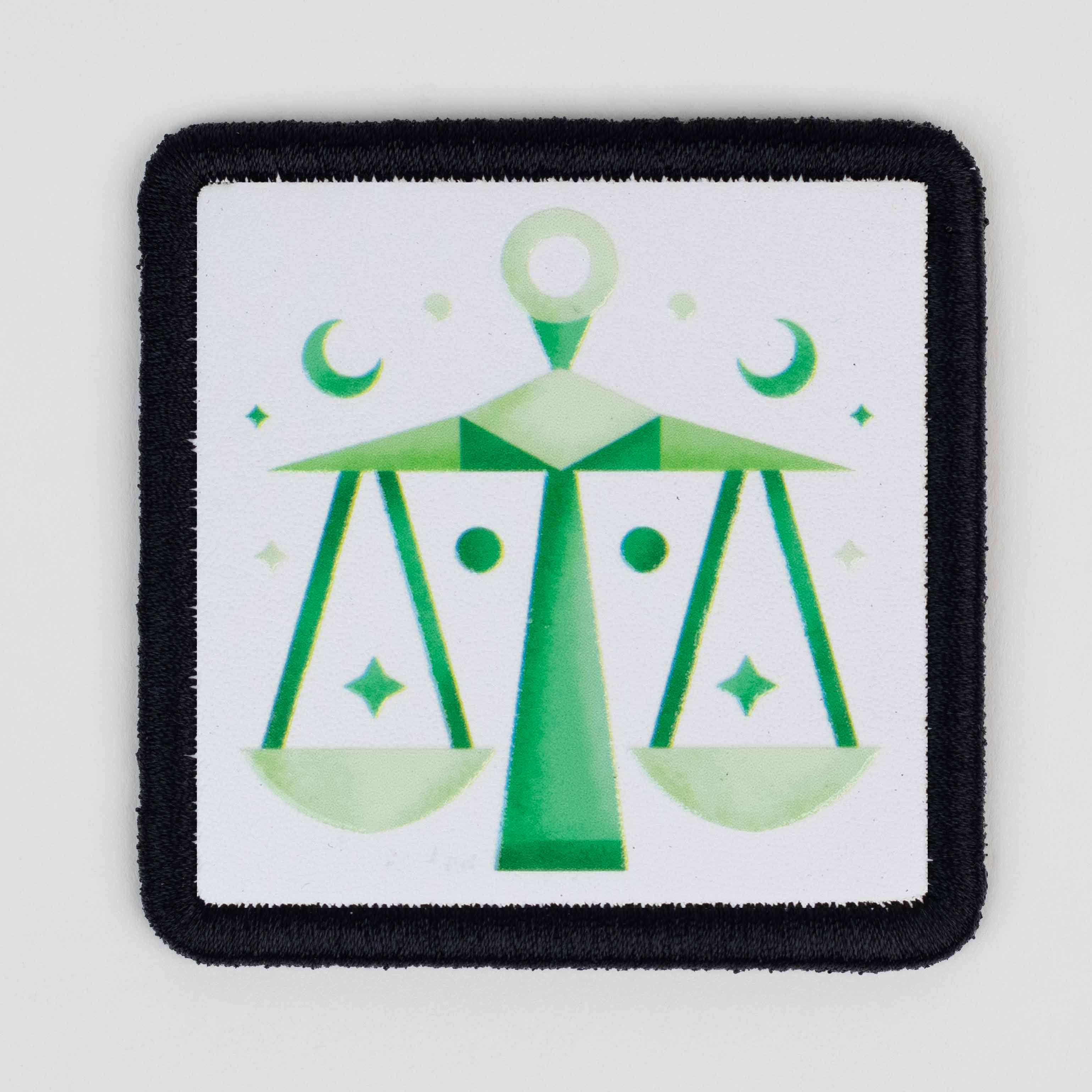 Zodiac Series - Libra White Patch
