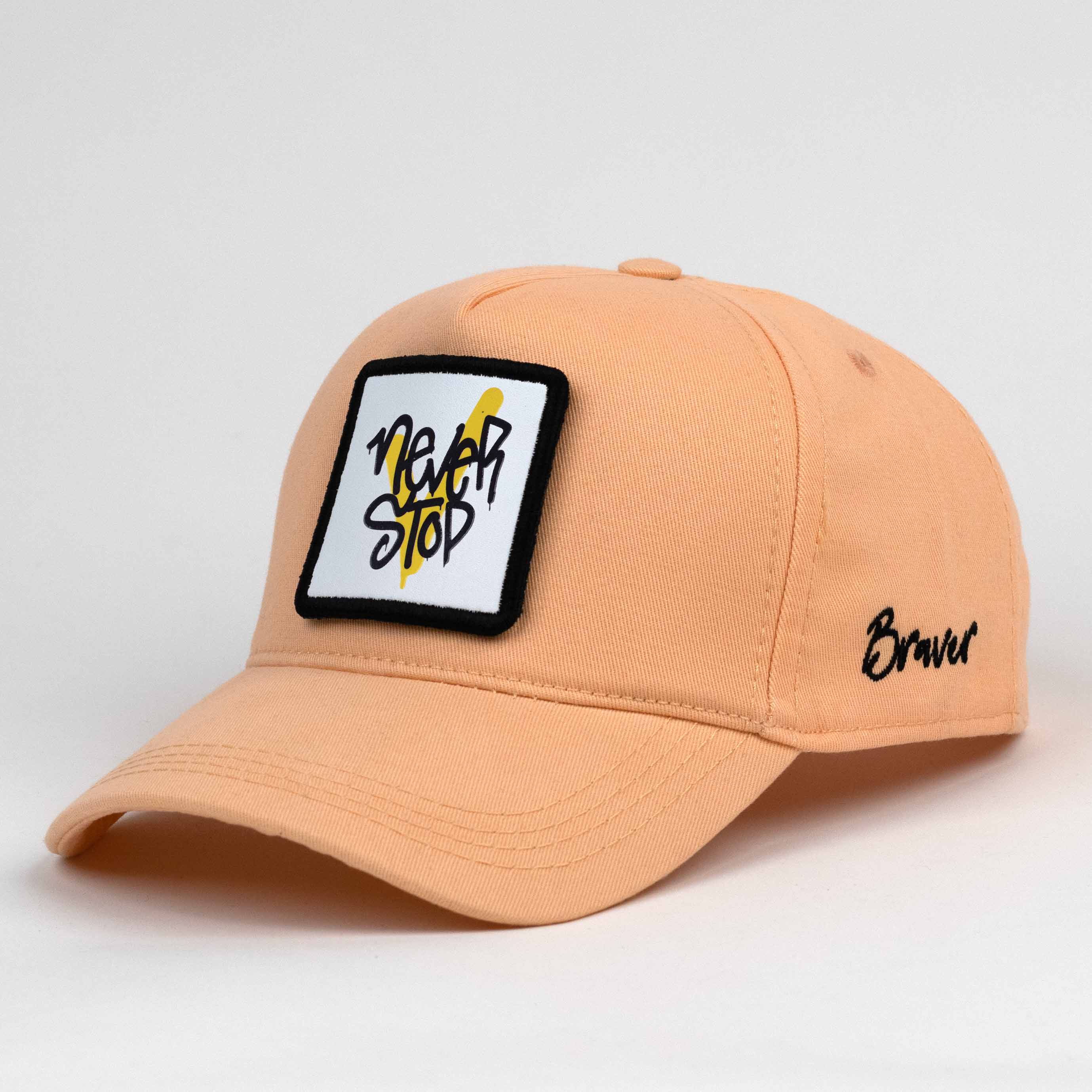 Never Stop Salmon Cap