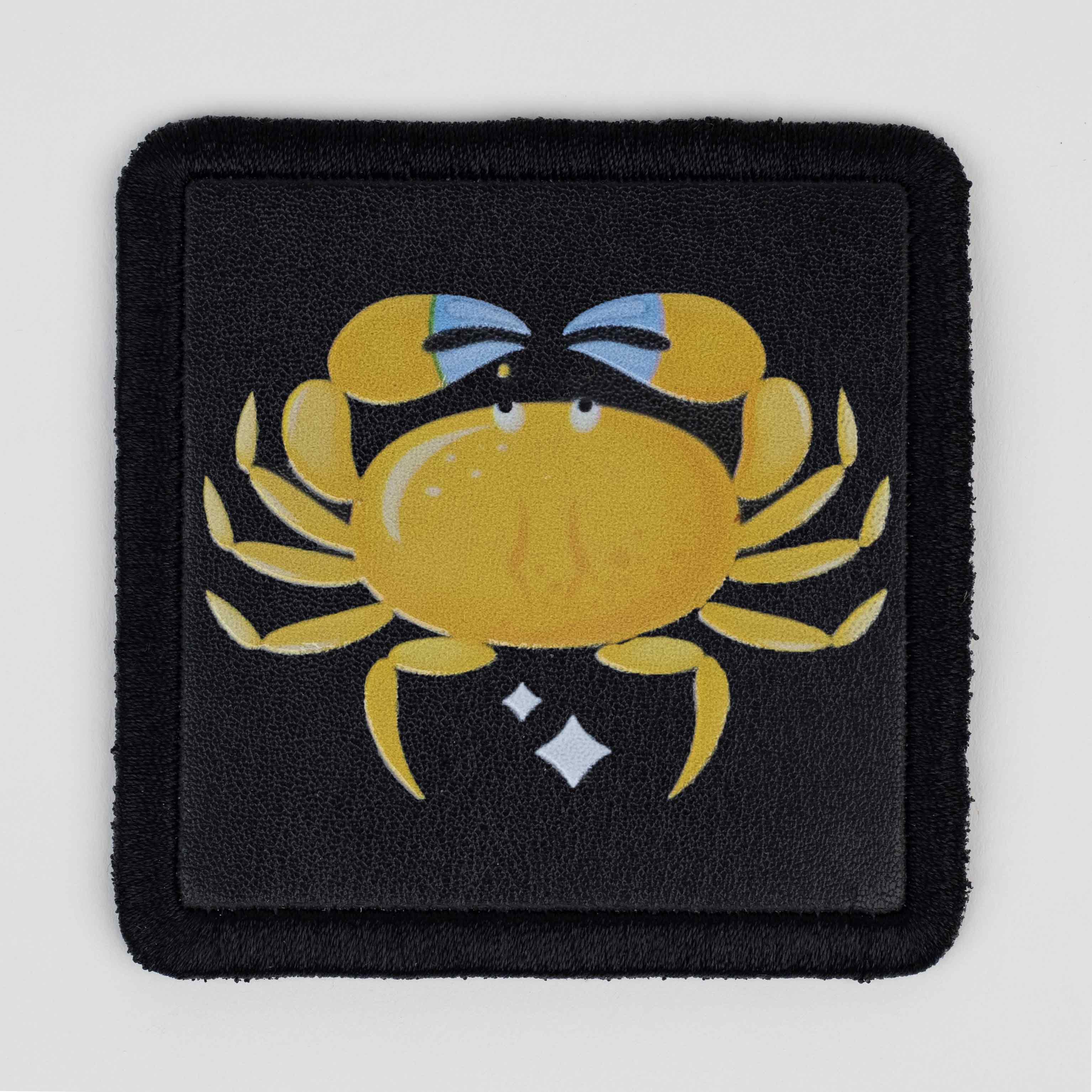 Zodiac Series - Cancer Black Patch