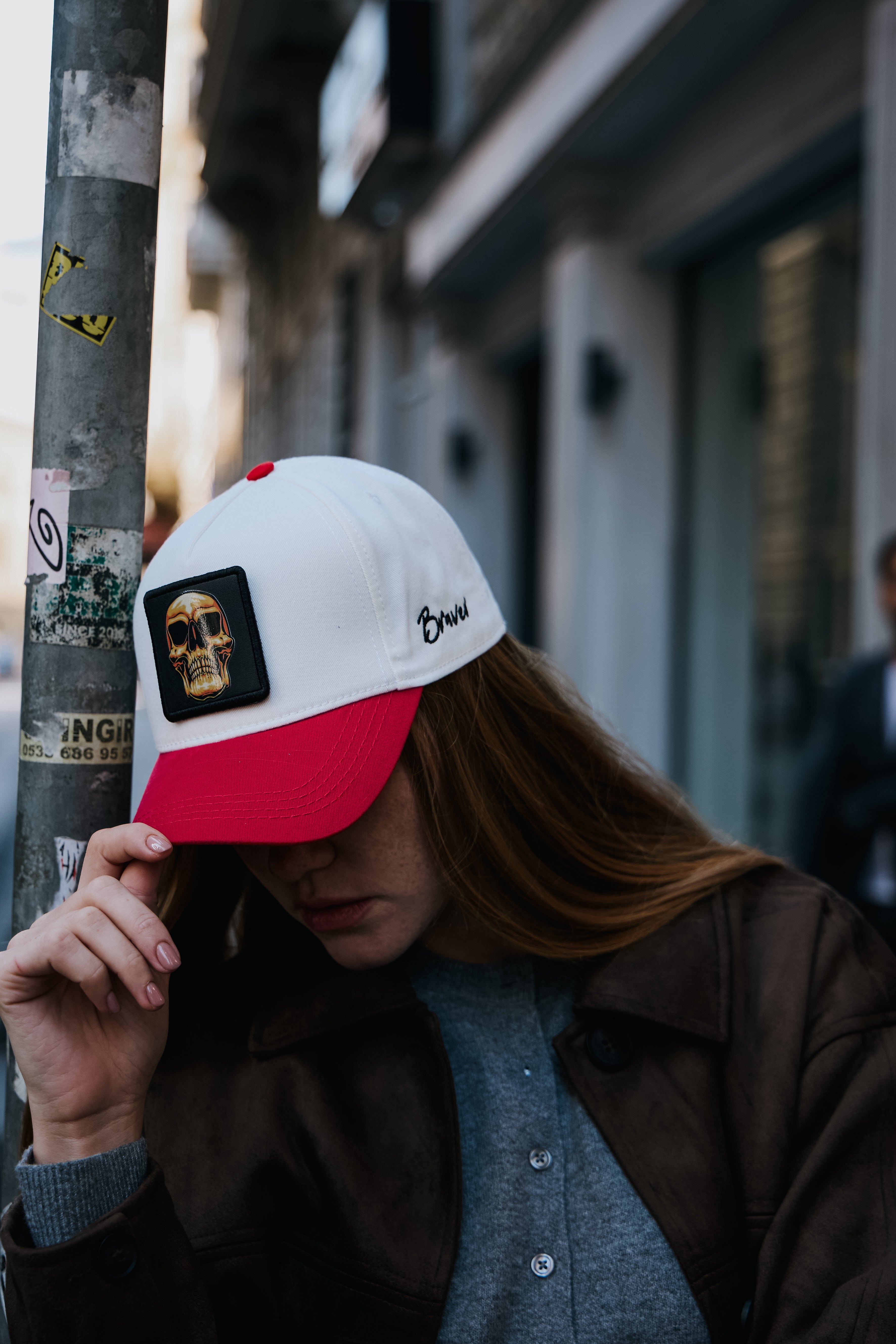 Art Series - Flaming Skull Black Patch