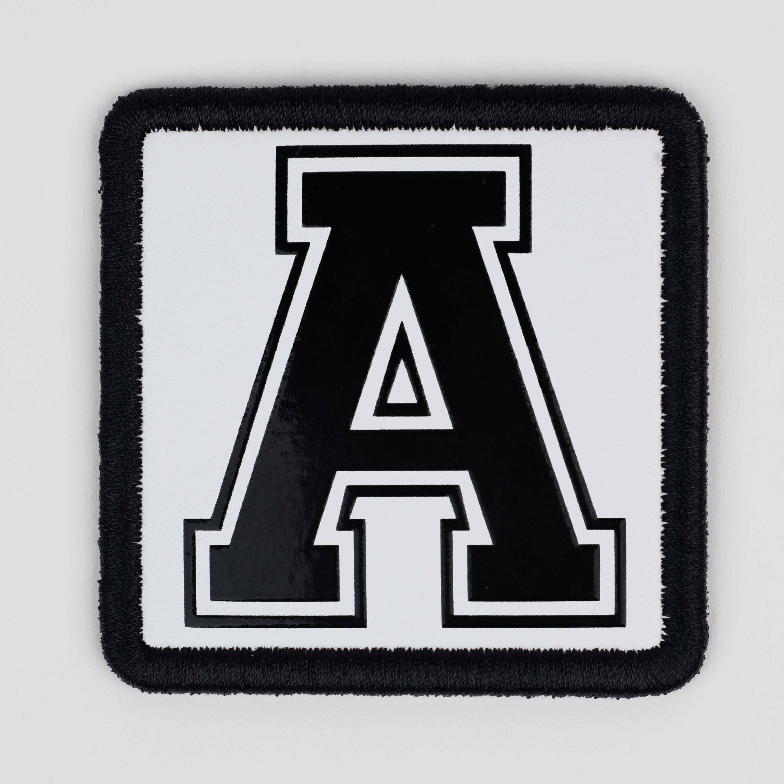 Letter Series - A Letter White Patch