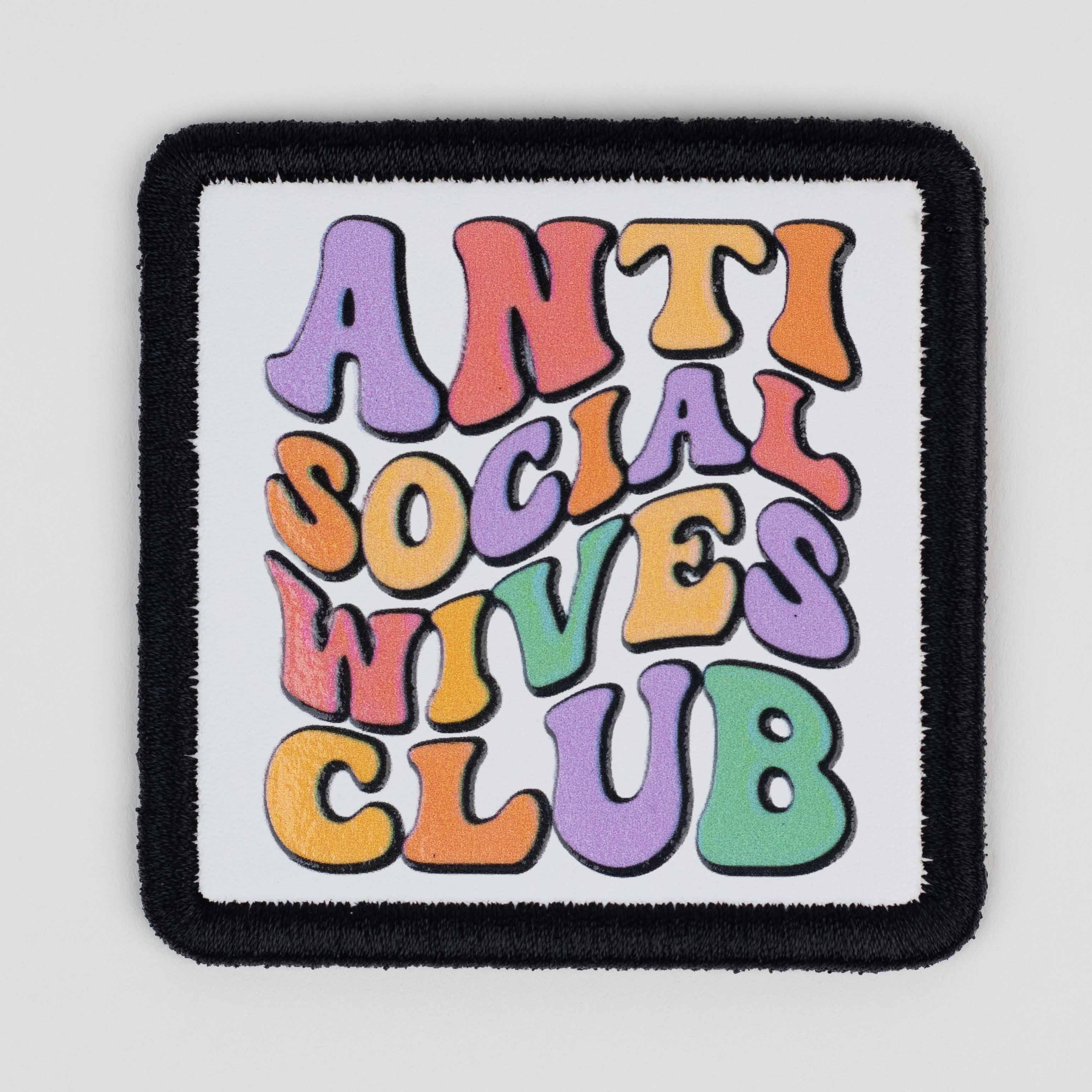 Art Series - Antisocial Patch