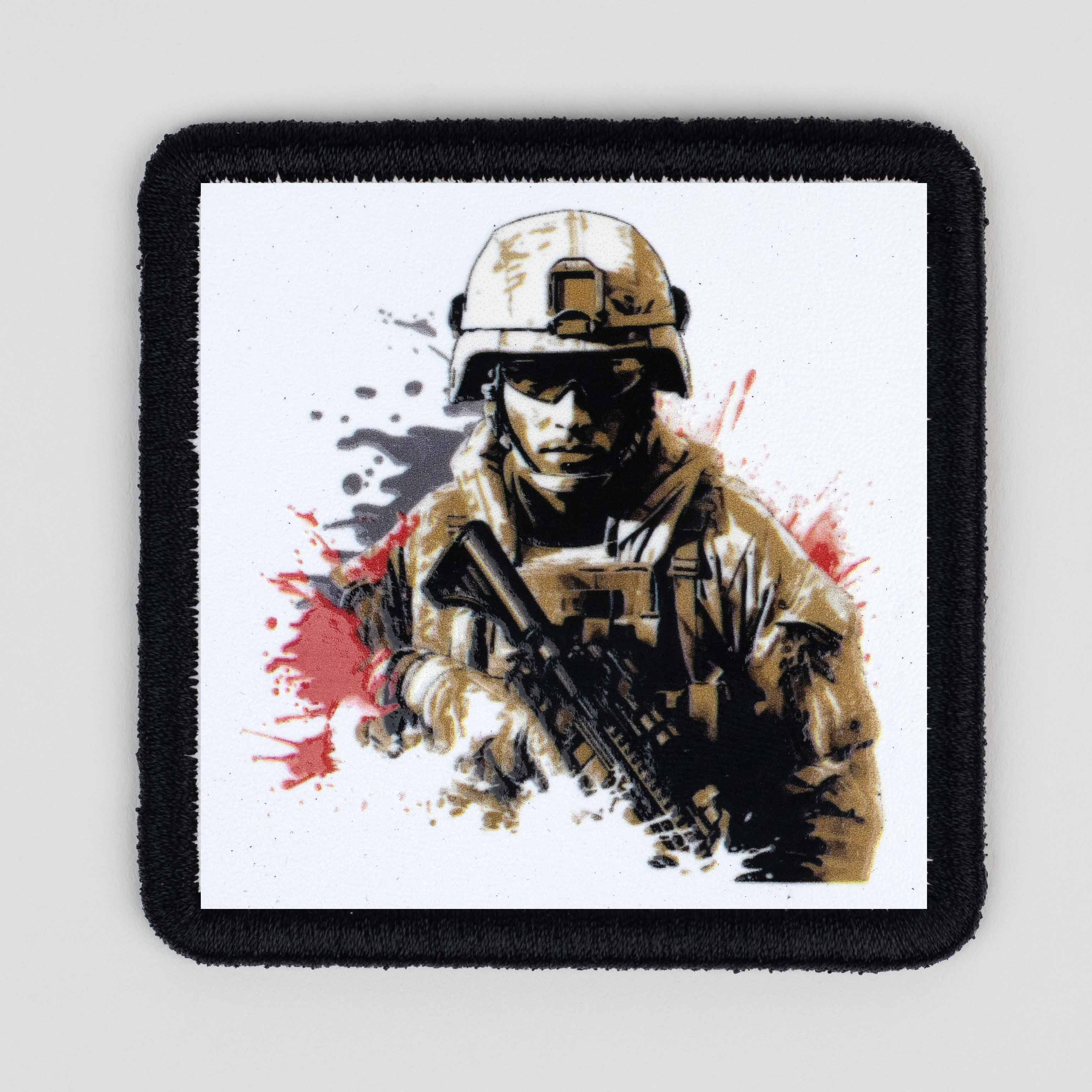 Art Series - Soldier White Patch