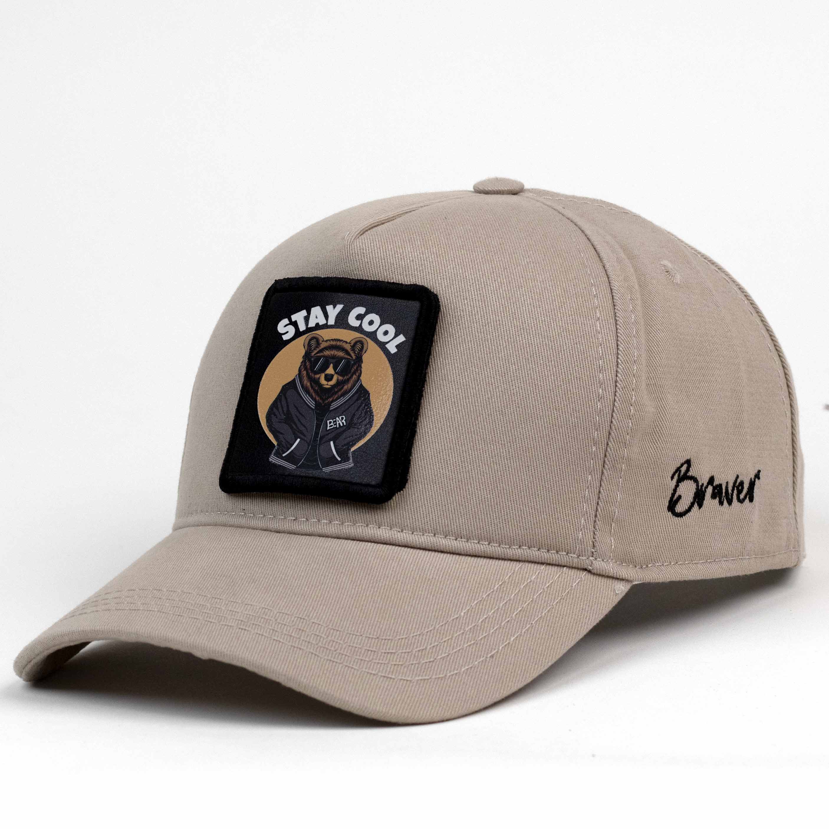 Stay Cool Bear Beige Cap