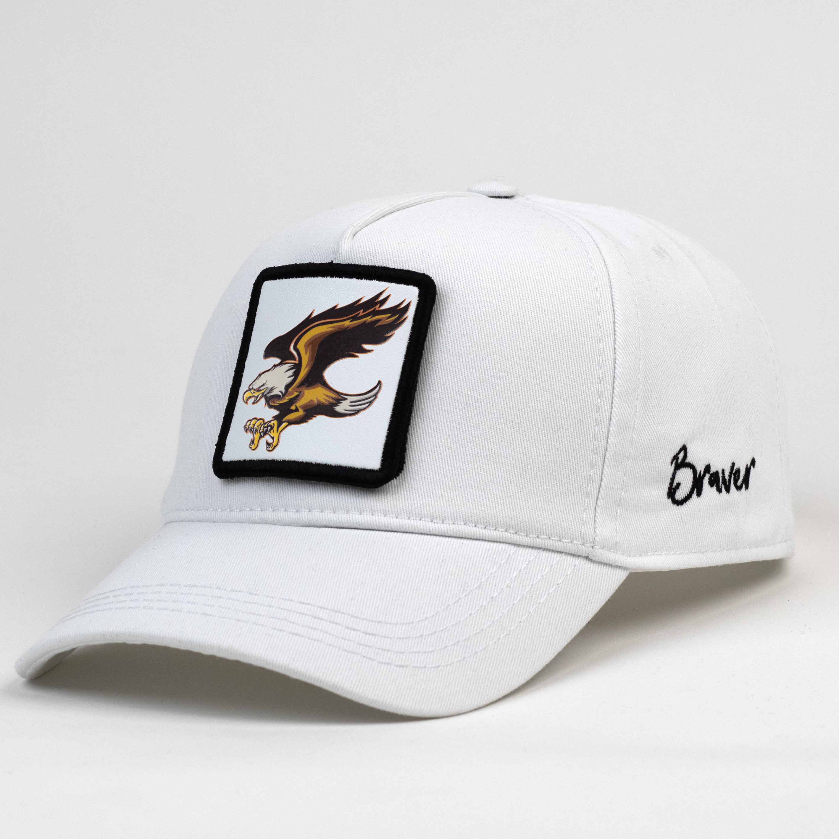 Gorgeous Eagle White Cap