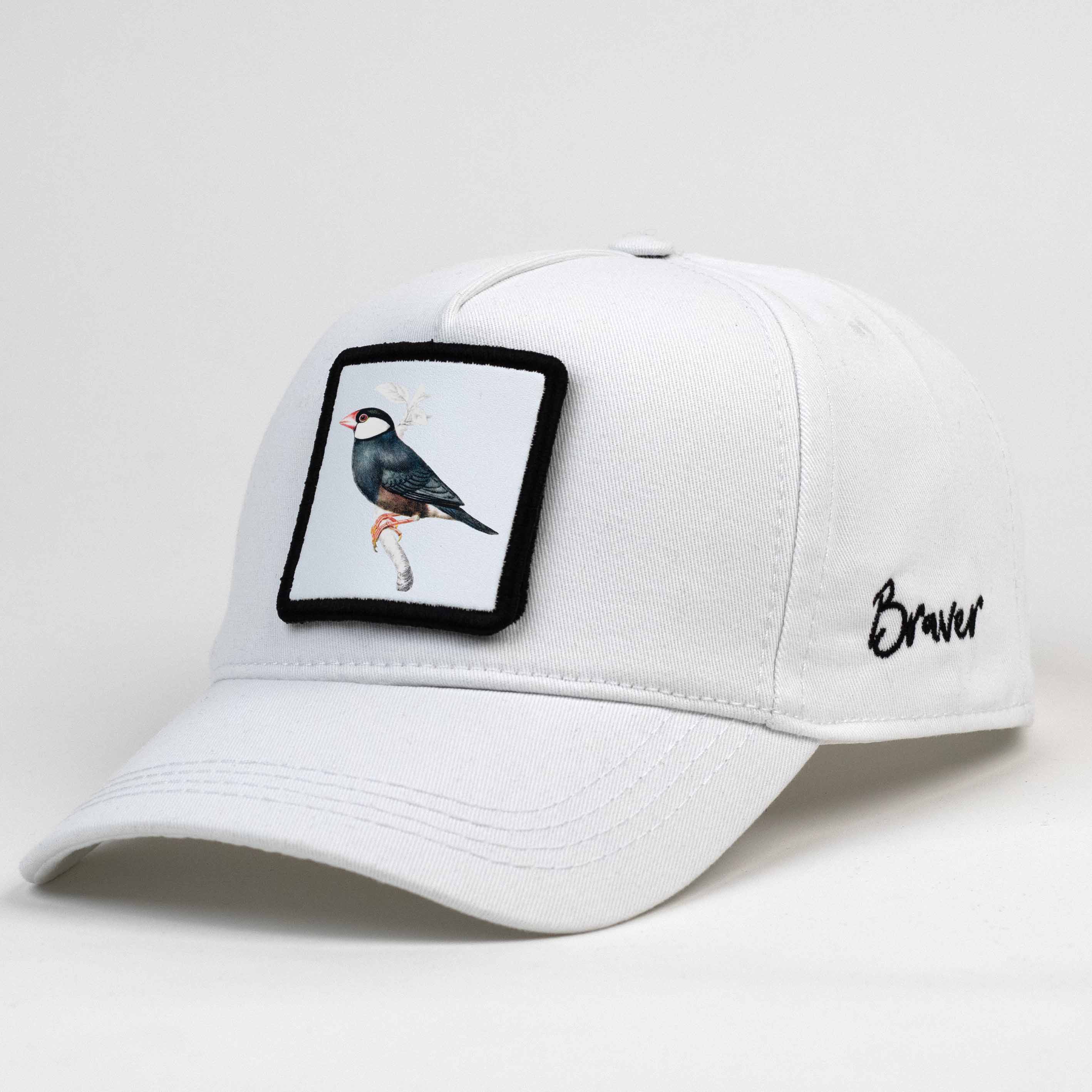 Lovely Bird White Cap