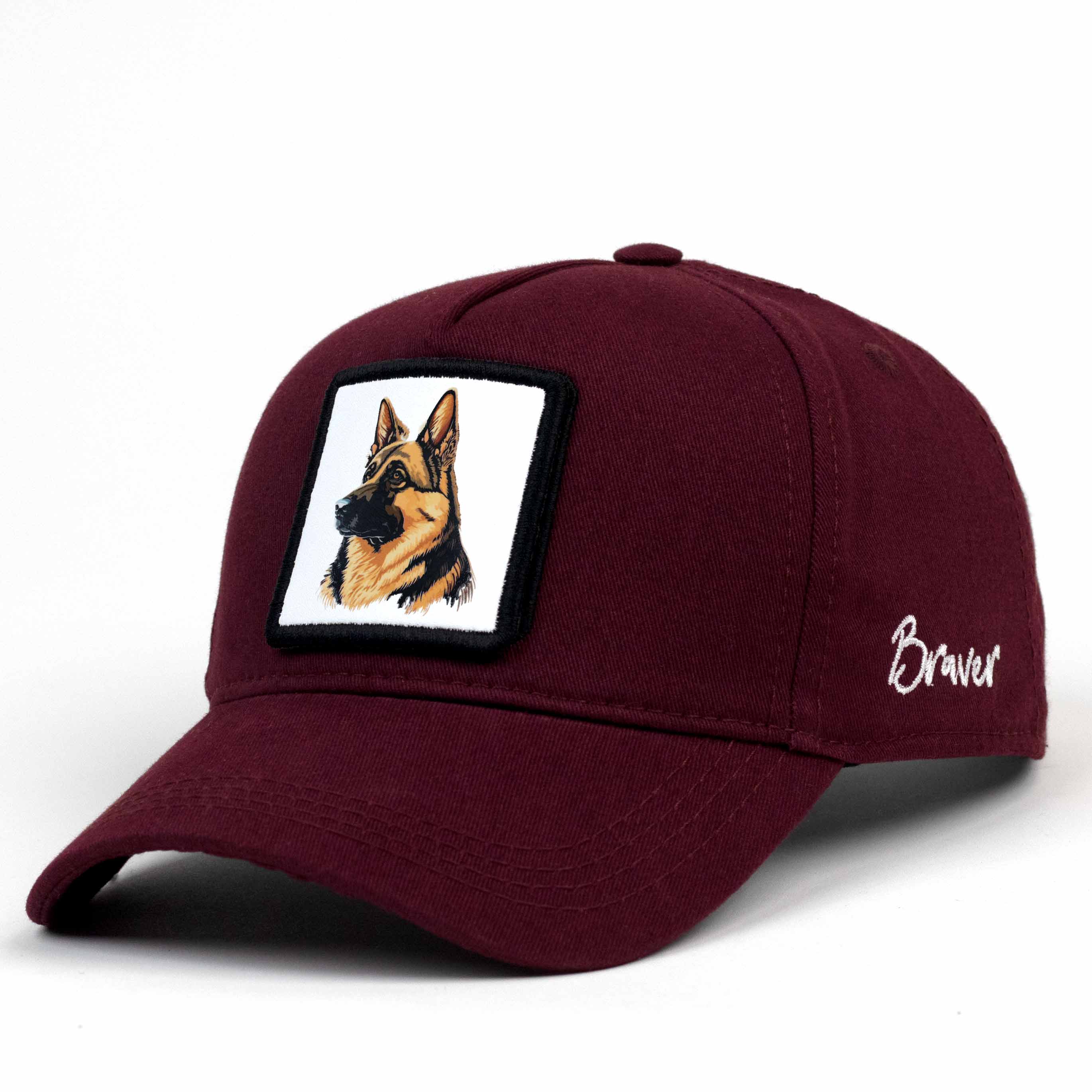 K9 Burgundy Cap
