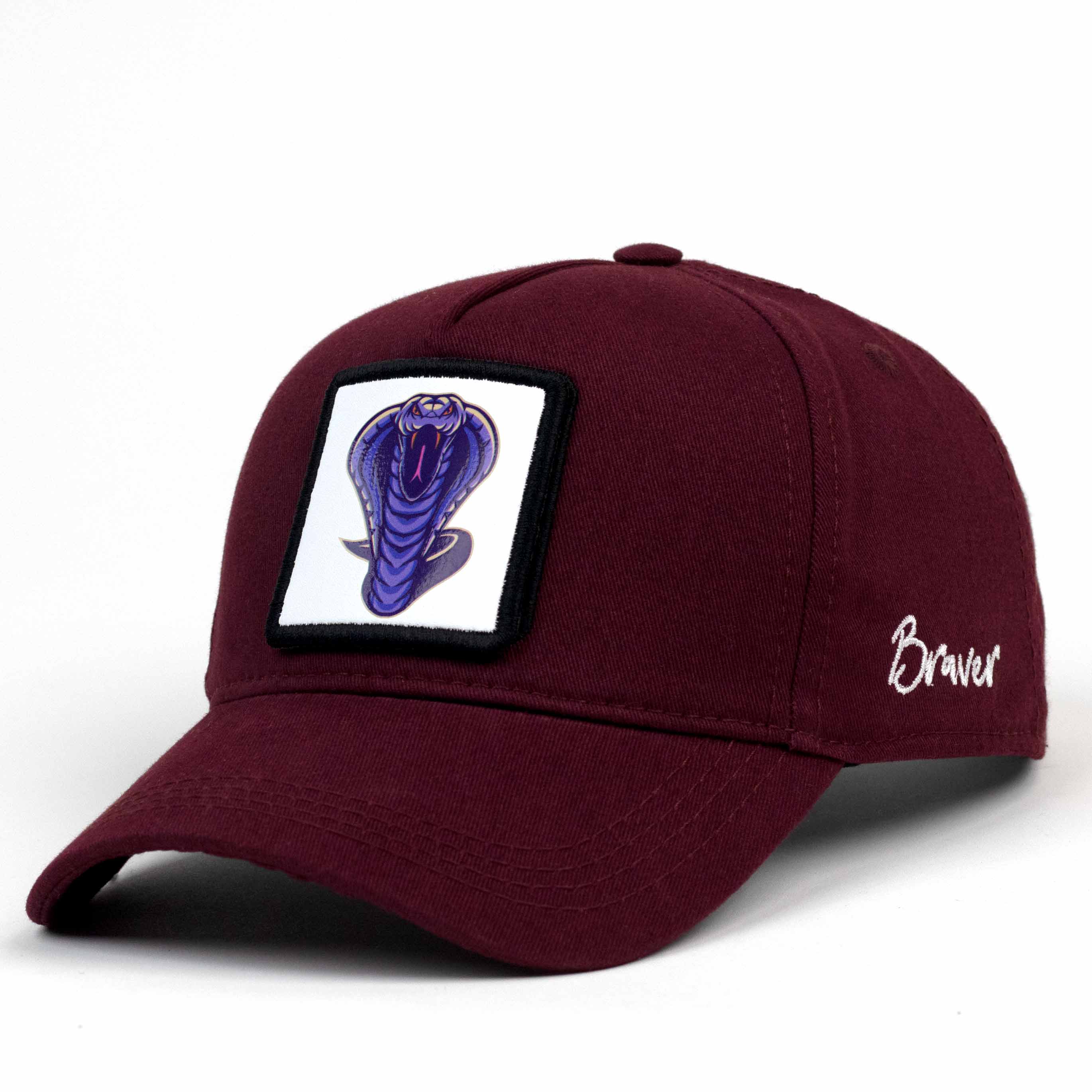 Cobra Burgundy Cap