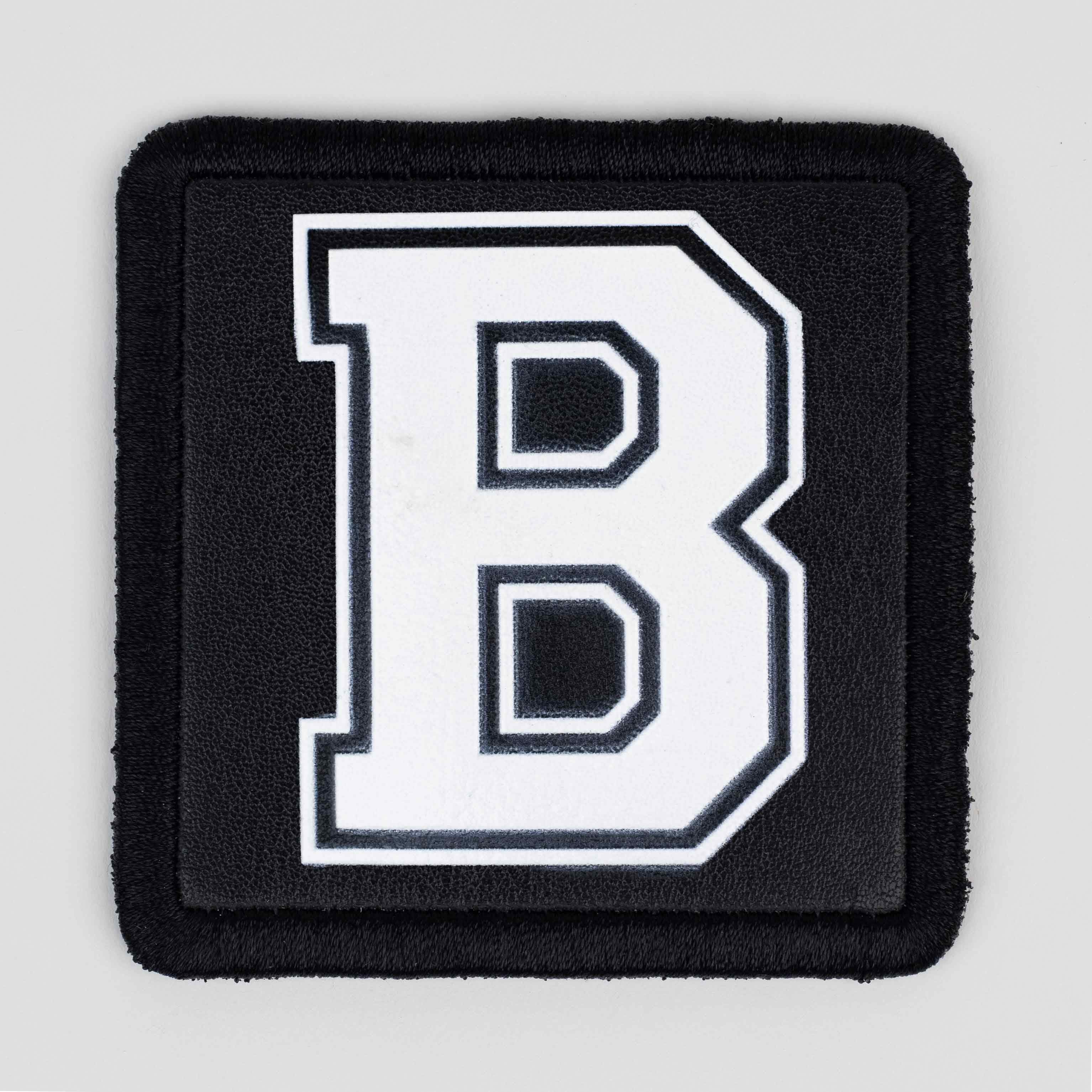 Letter Series - B Letter Black Patch