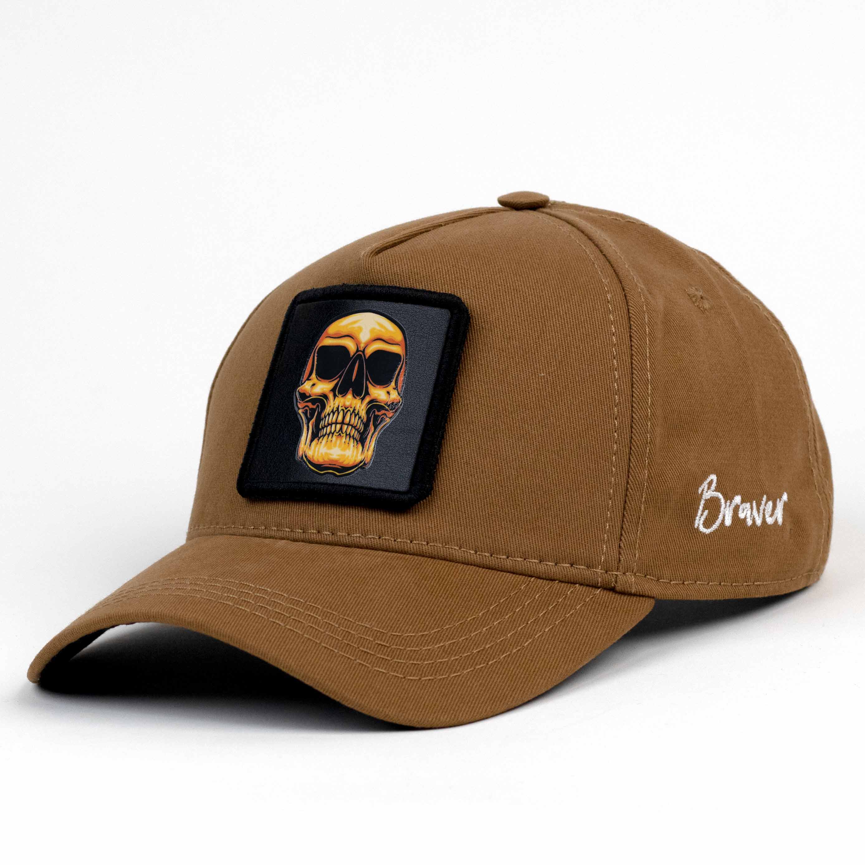 Burning Skeleton Camel Cap