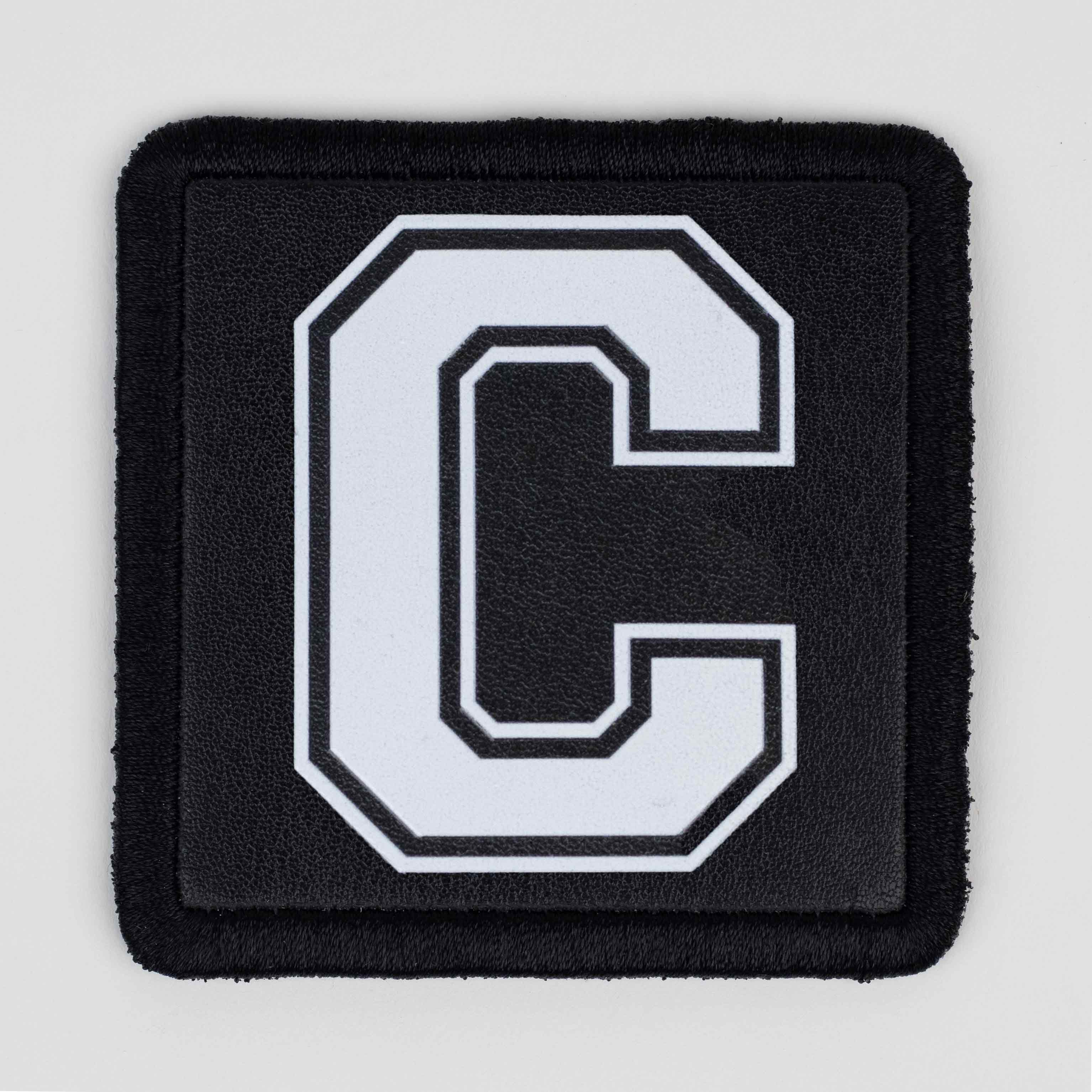 Letter Series - C Letter Black Patch