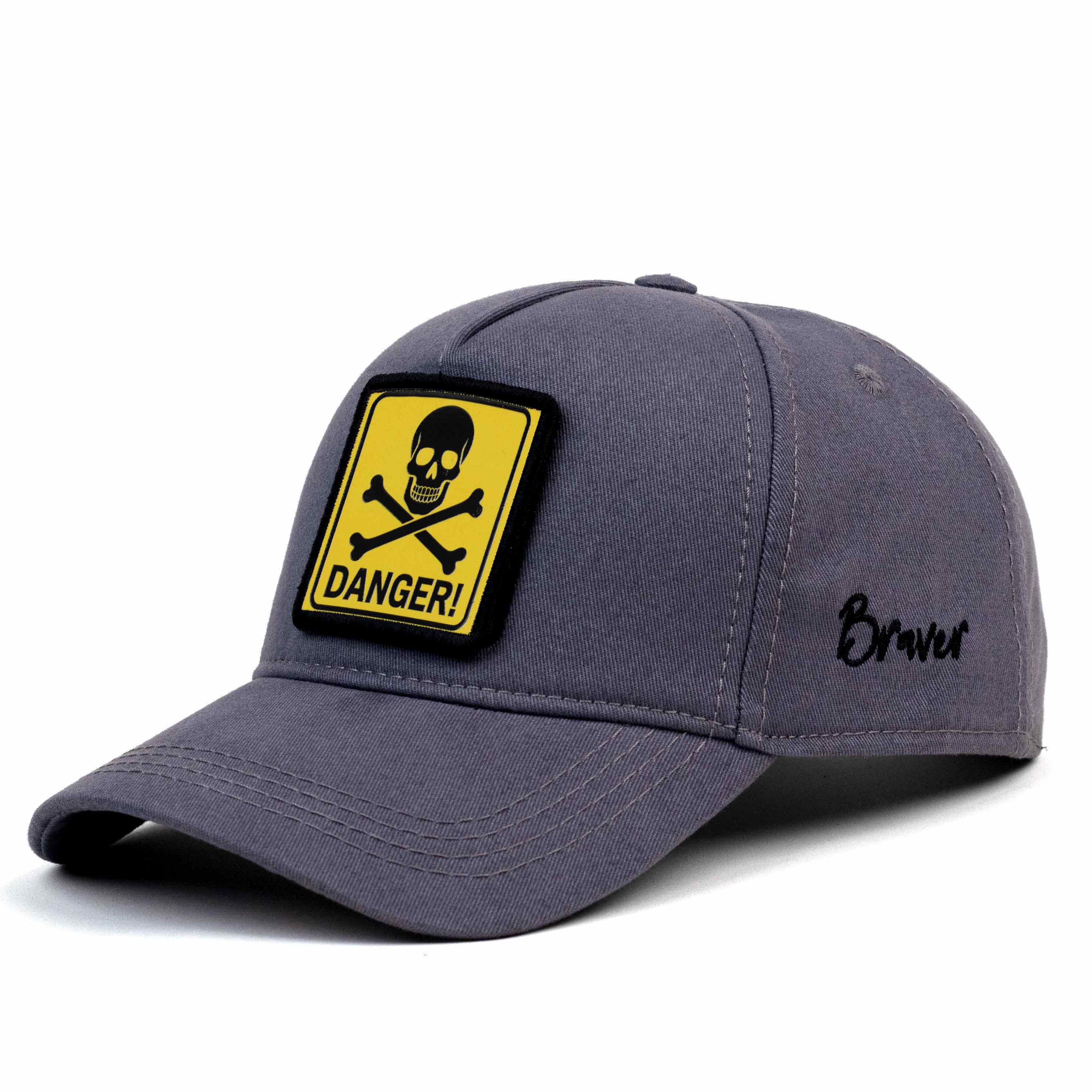 Danger Gray Trucker Hat