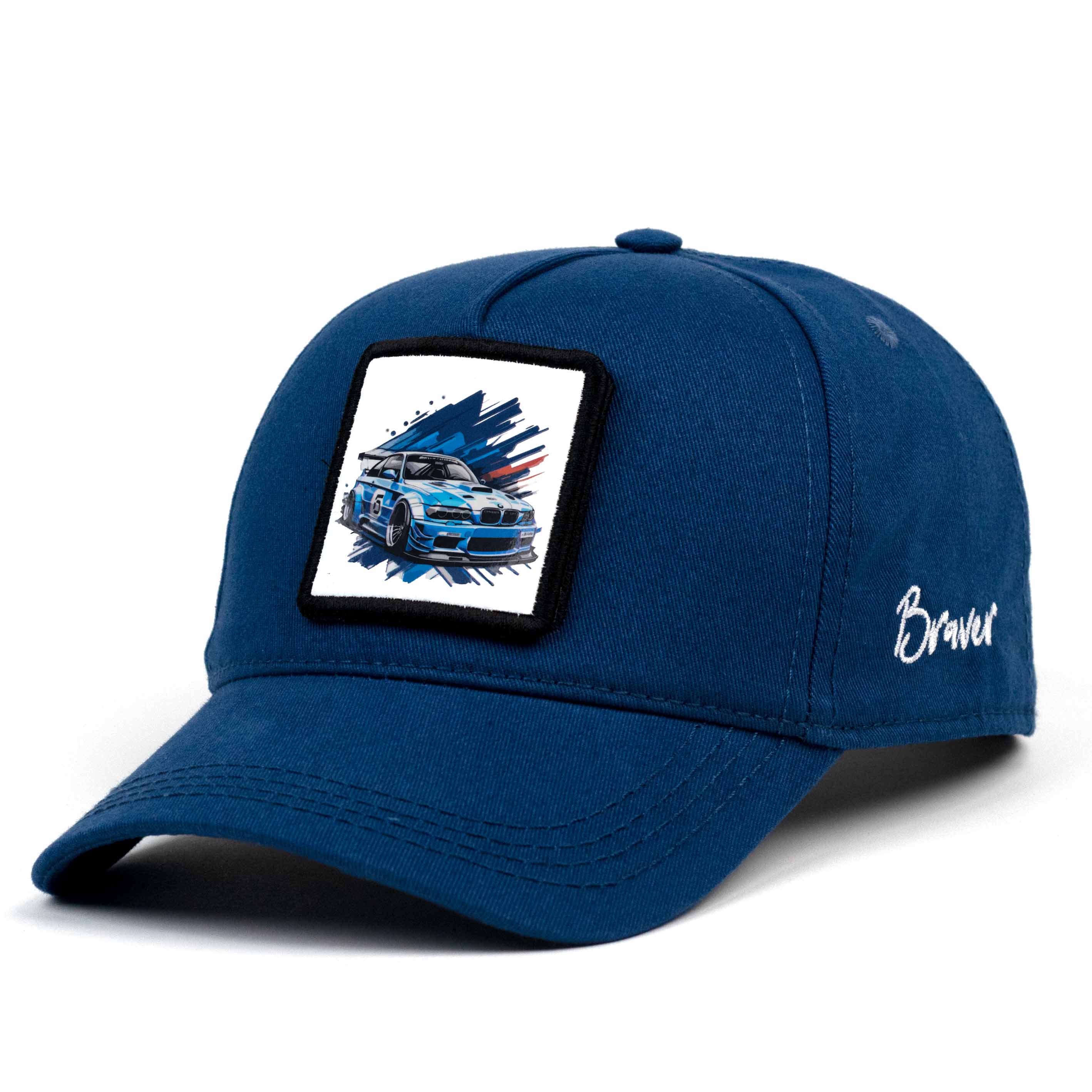 Racing Car Night Blue Cap