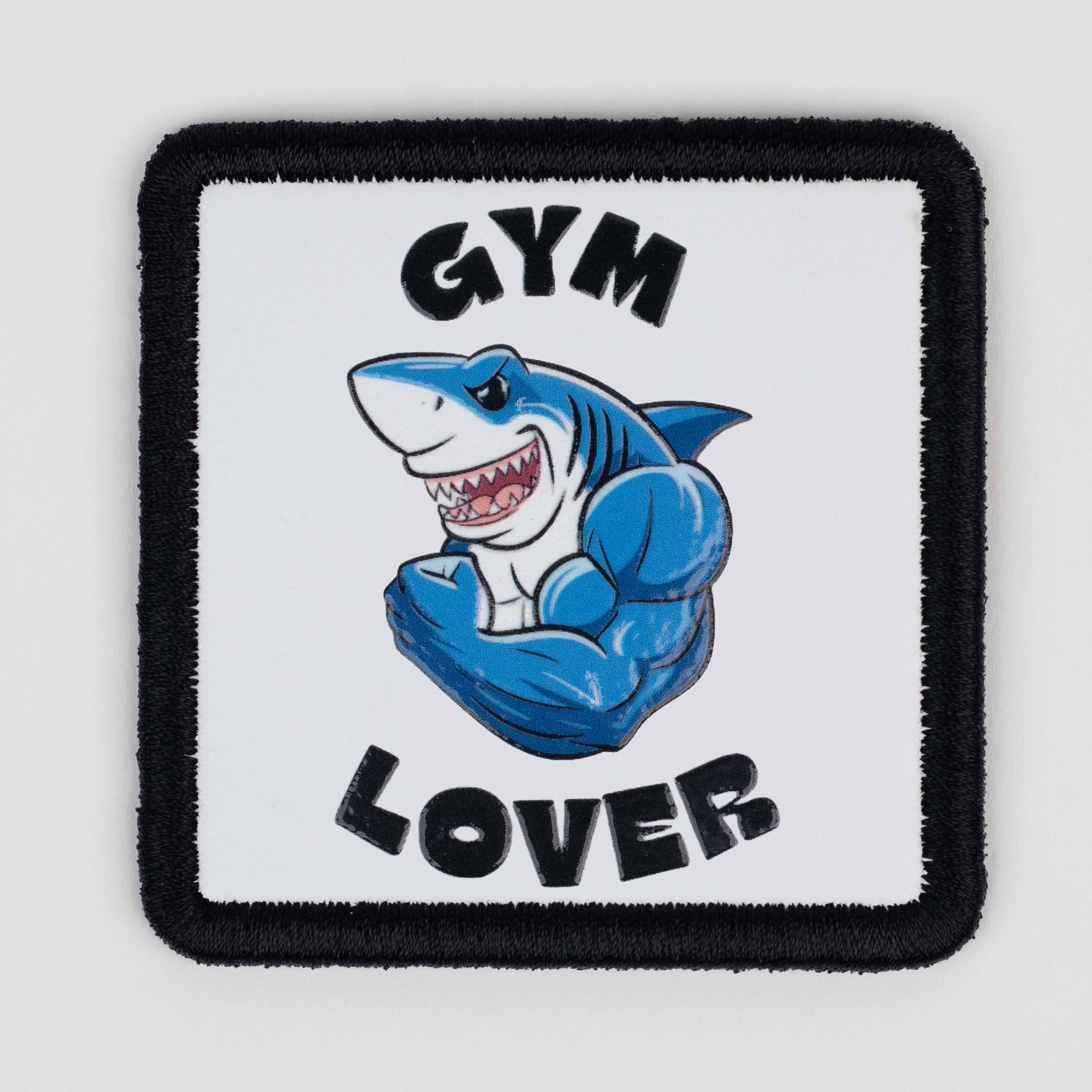 Animal Series - Gym Lover Shark White Patch