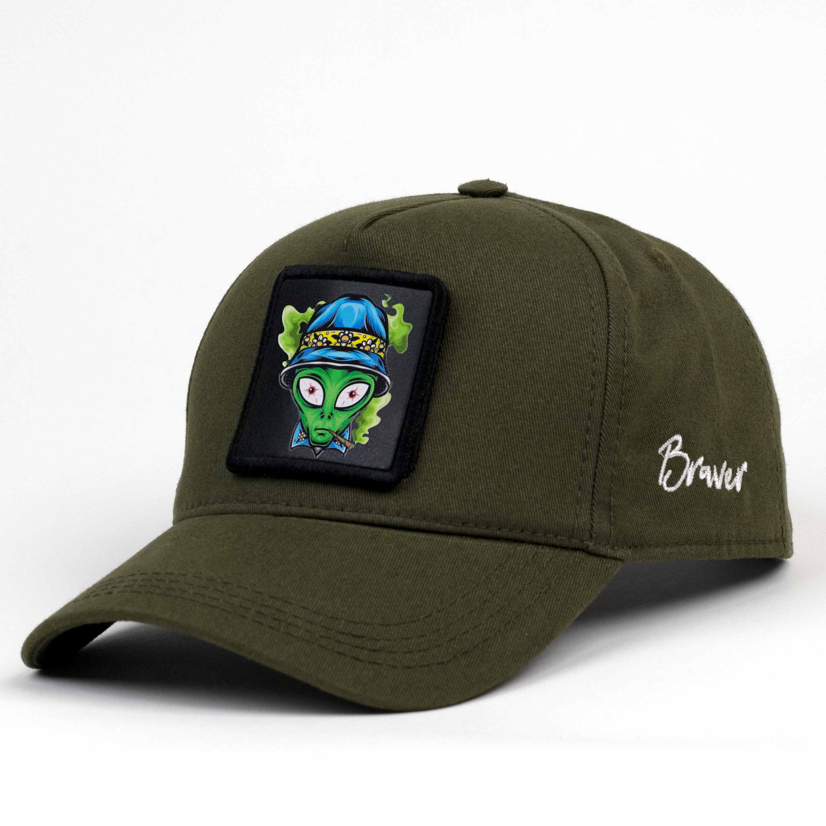 Alien Army Green Cap
