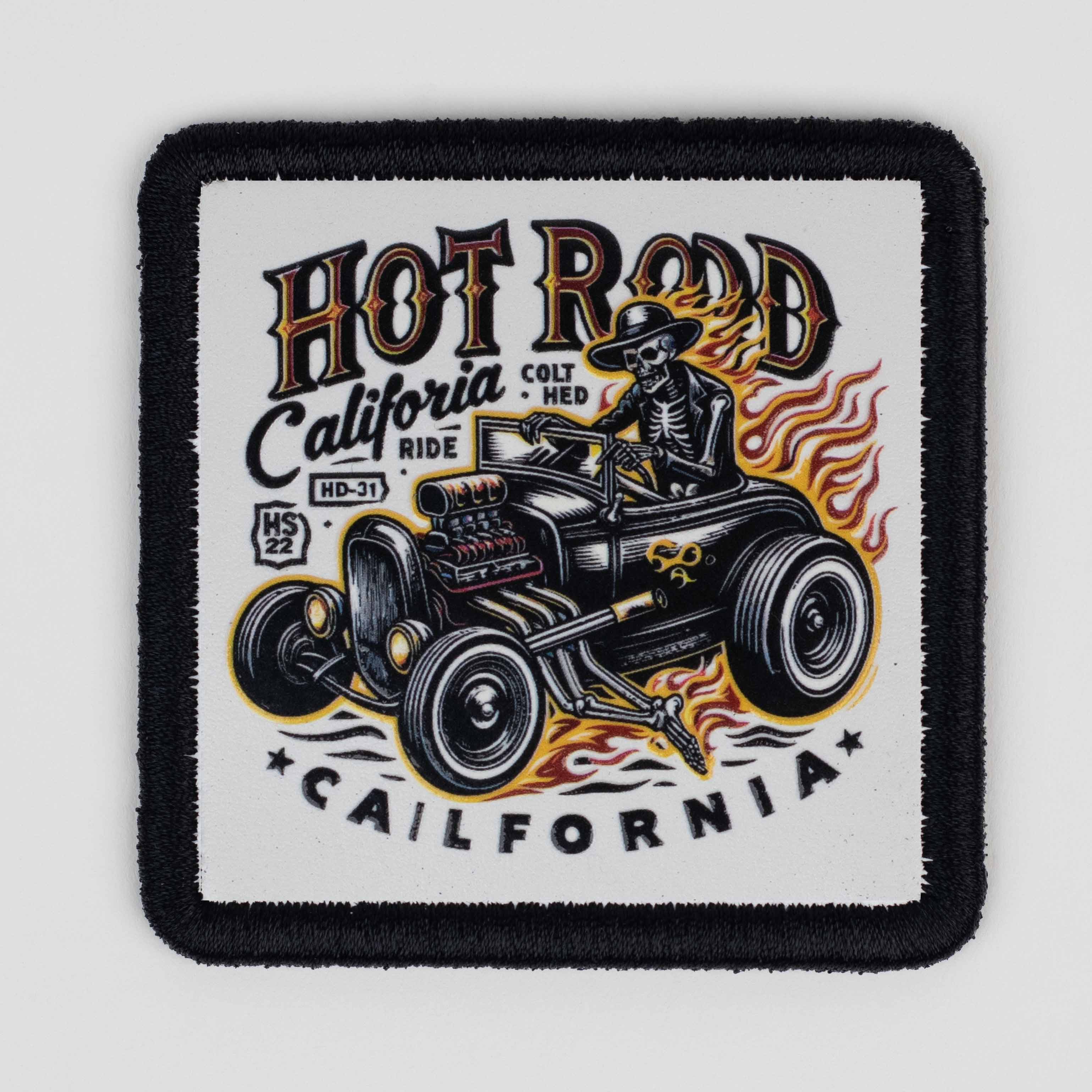 Art Series - Hot Road White Patch
