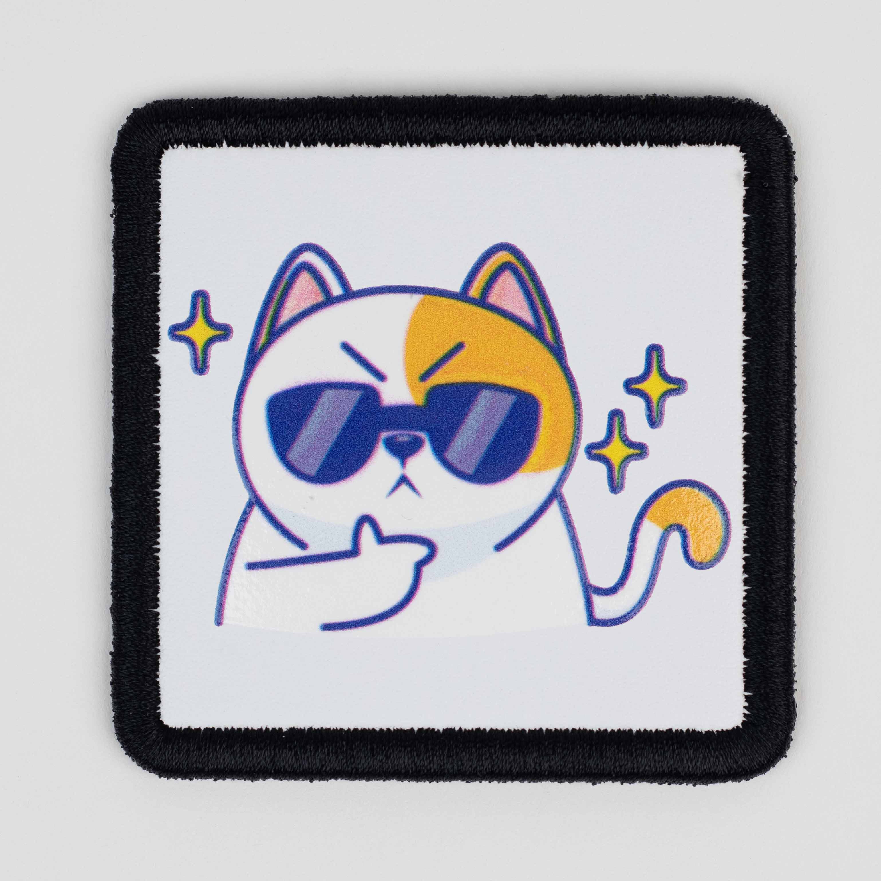 Animal Series - Thinking Cat V4 White Patch