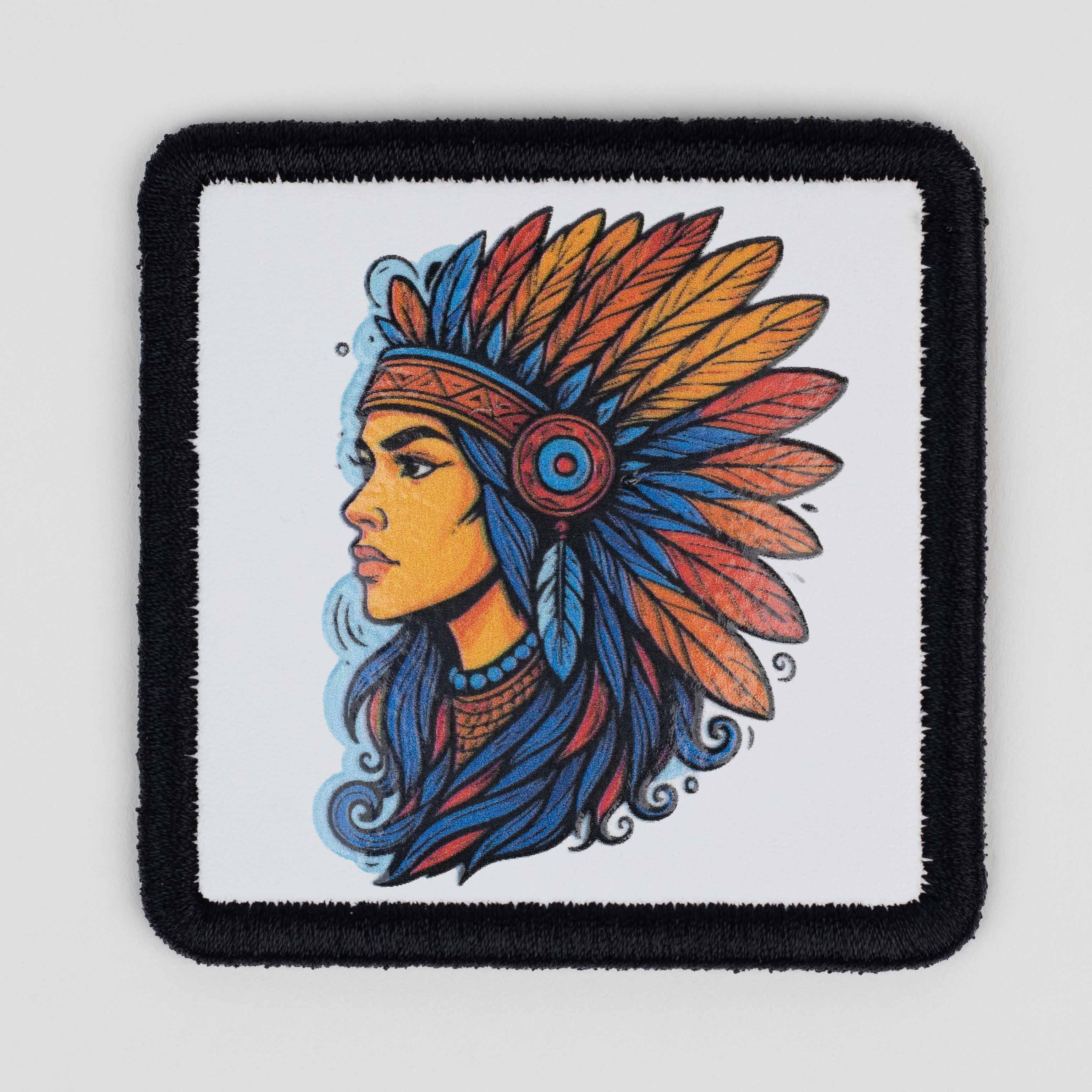 Art Series-Tribal Chief White Patch