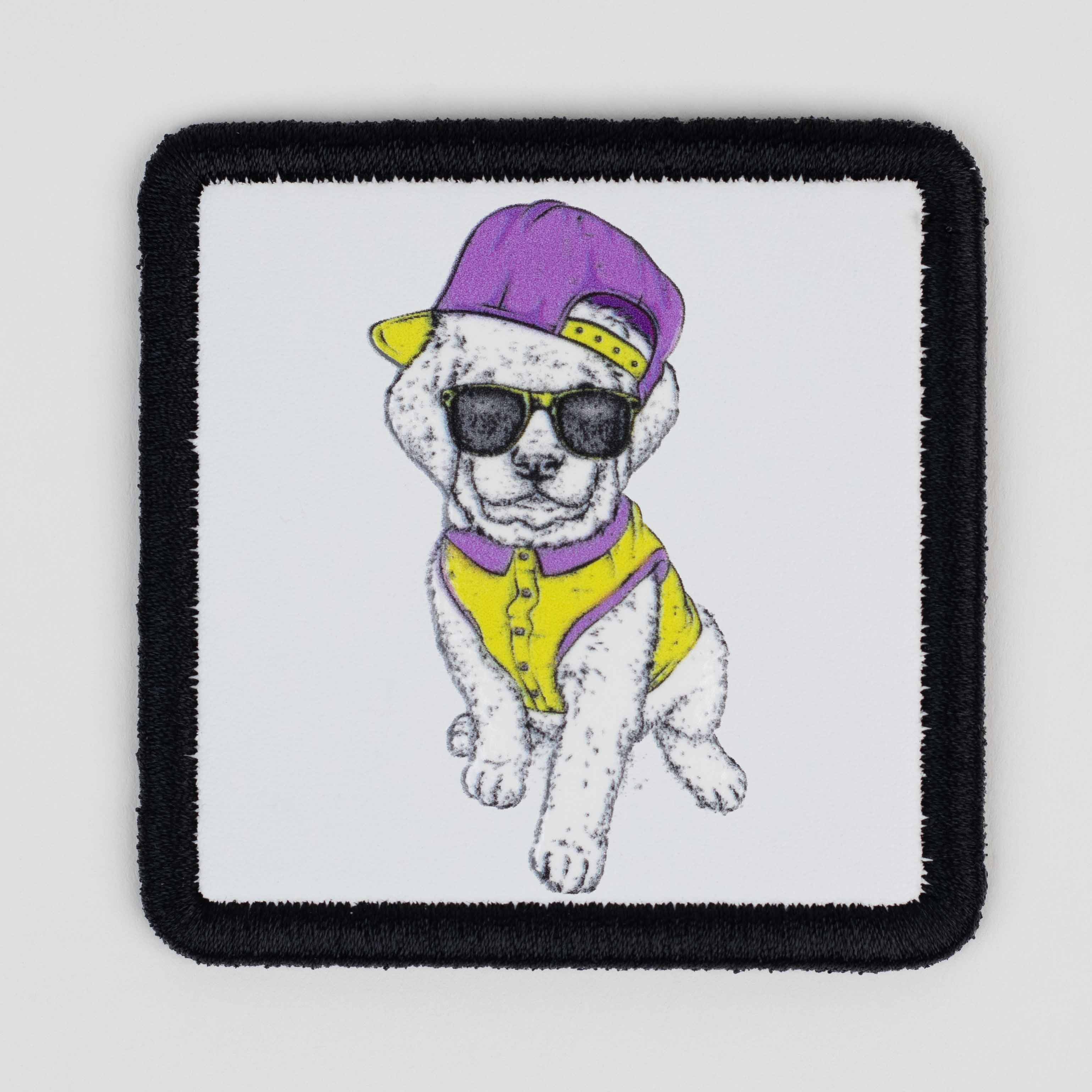 Animal Series - Cool Dog White Patch