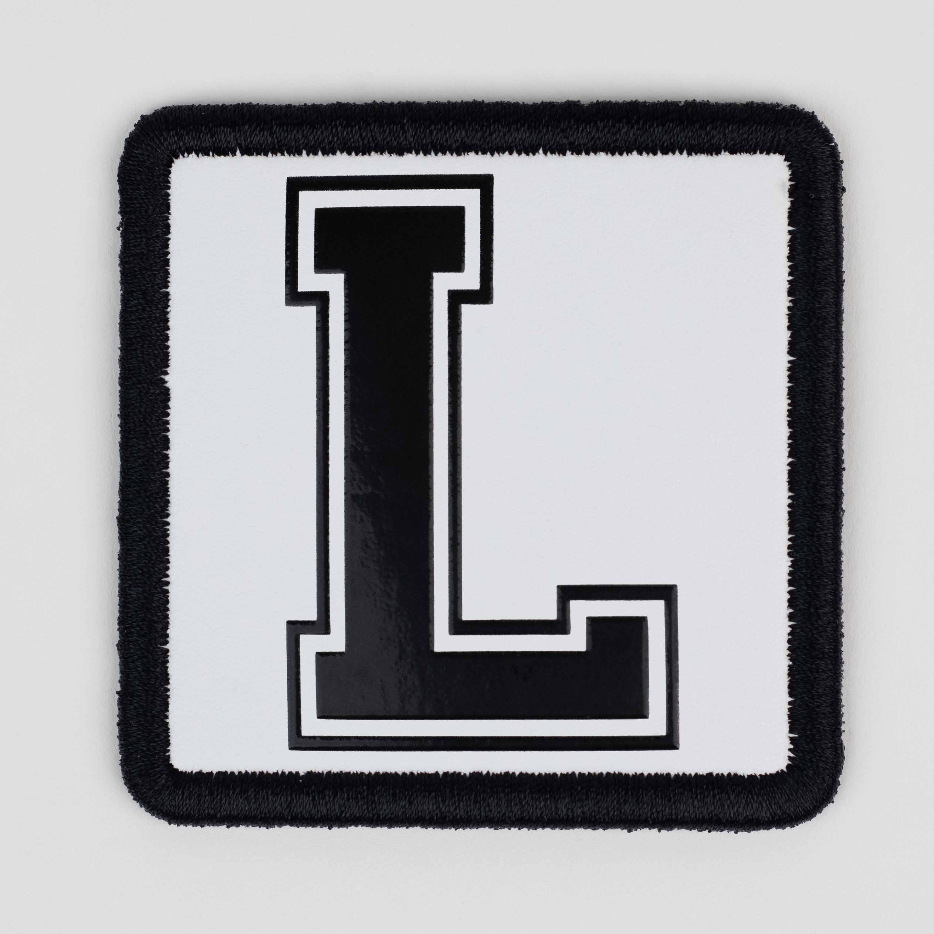 Letter Series - L Letter WhitePatch