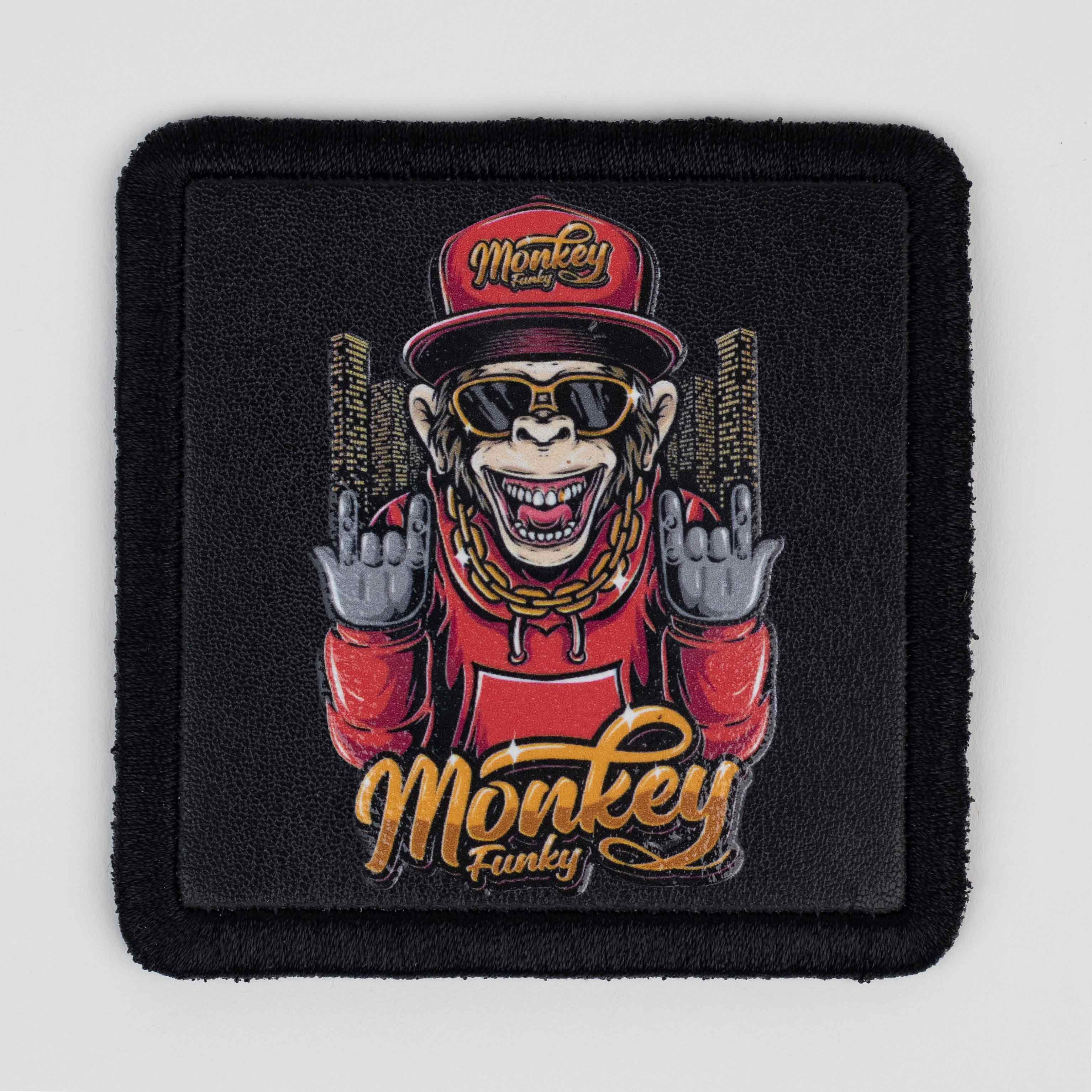 Animal Series - Funky Monkey Black Patch