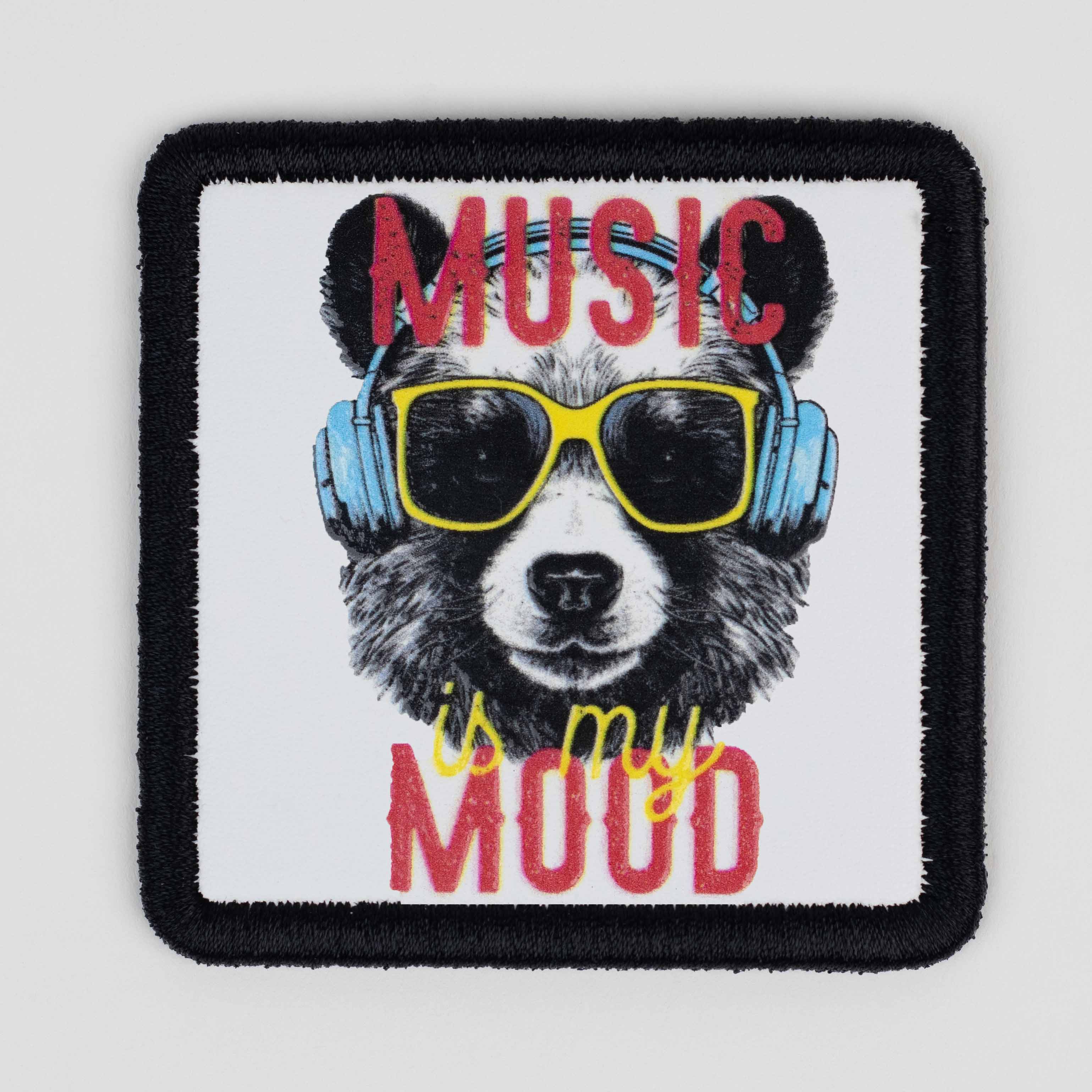 Animal Series - Music Is My Mood White Patch
