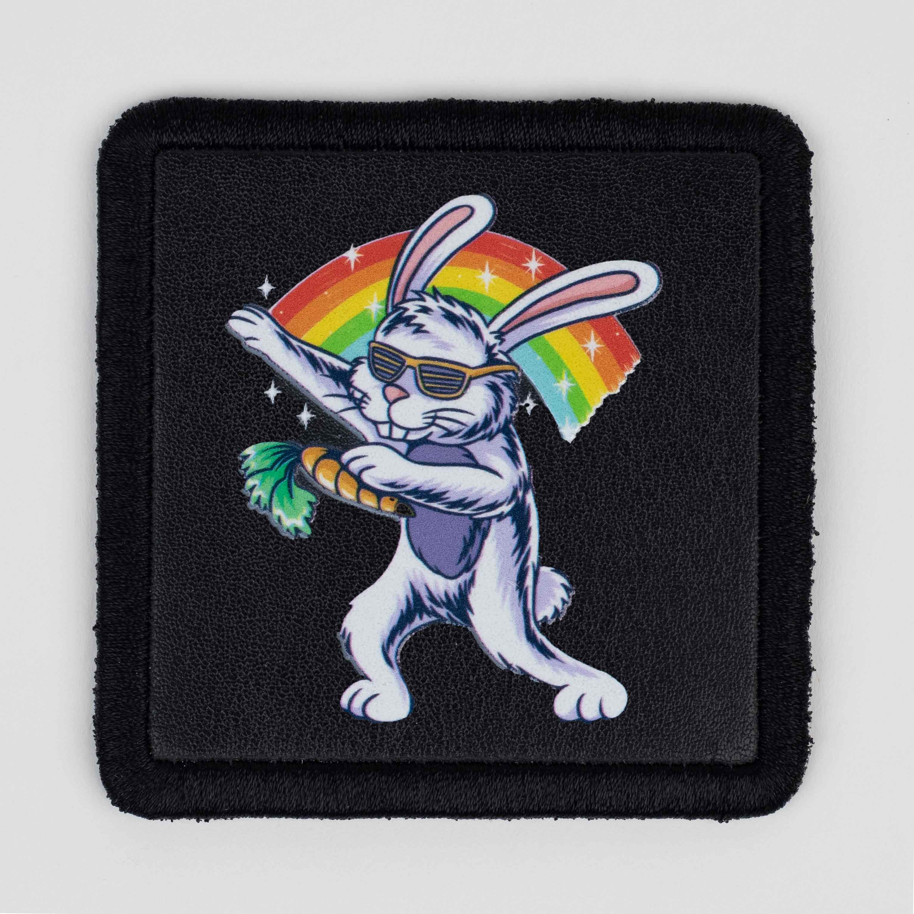 Animal Series - Crazy Rabbit Black Patch