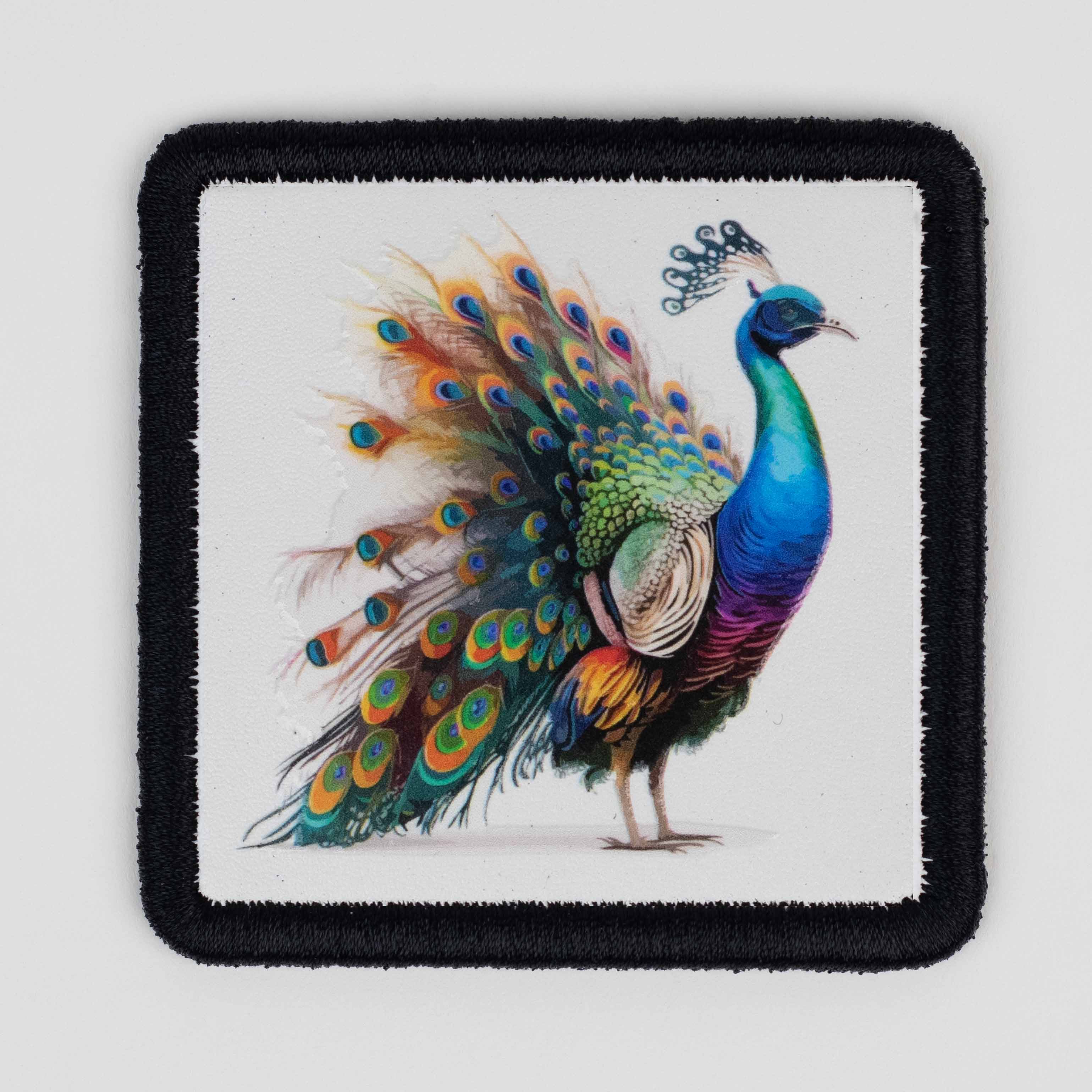 Animal Series - Peacock White Patch