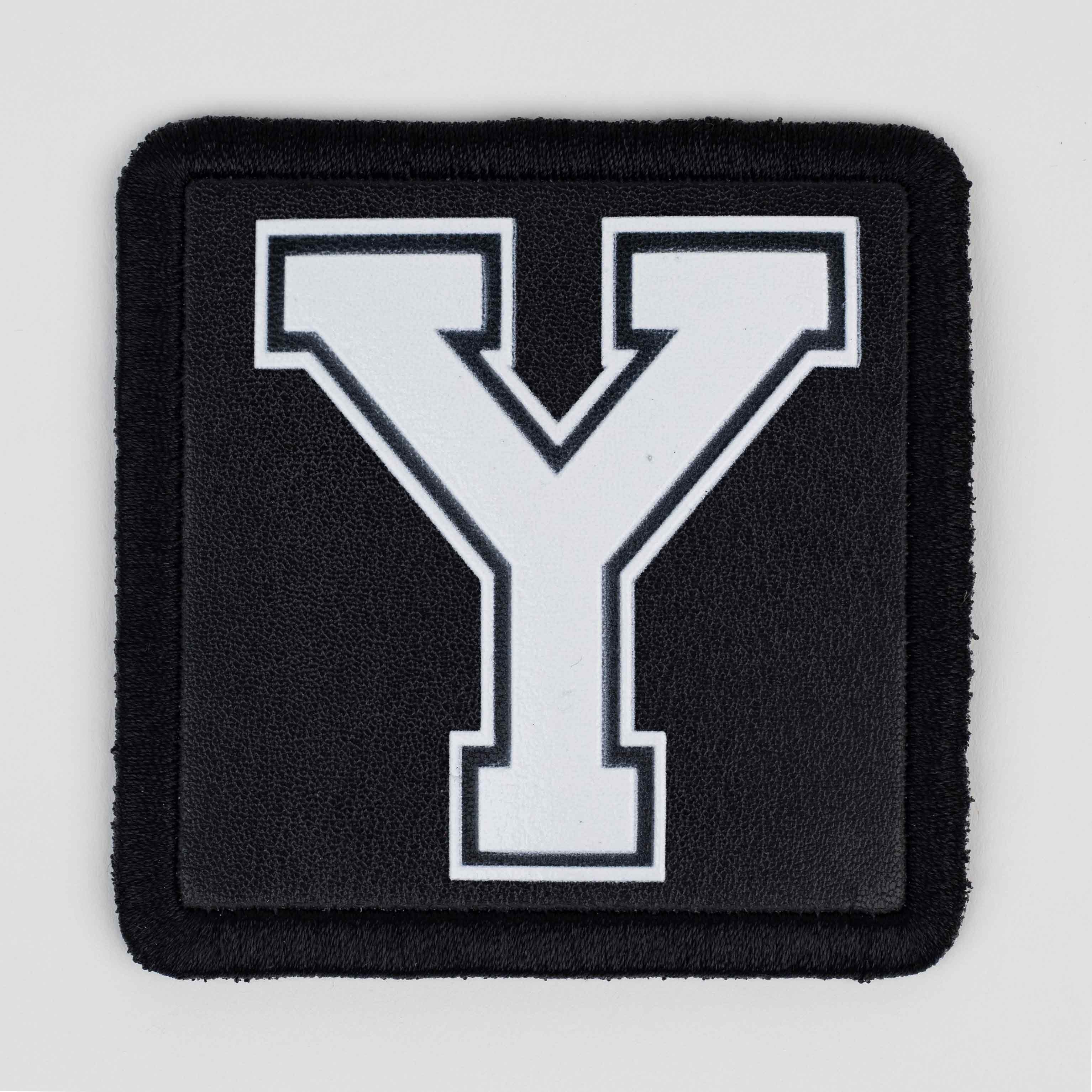 Letter Series - Y Letter Back Patch